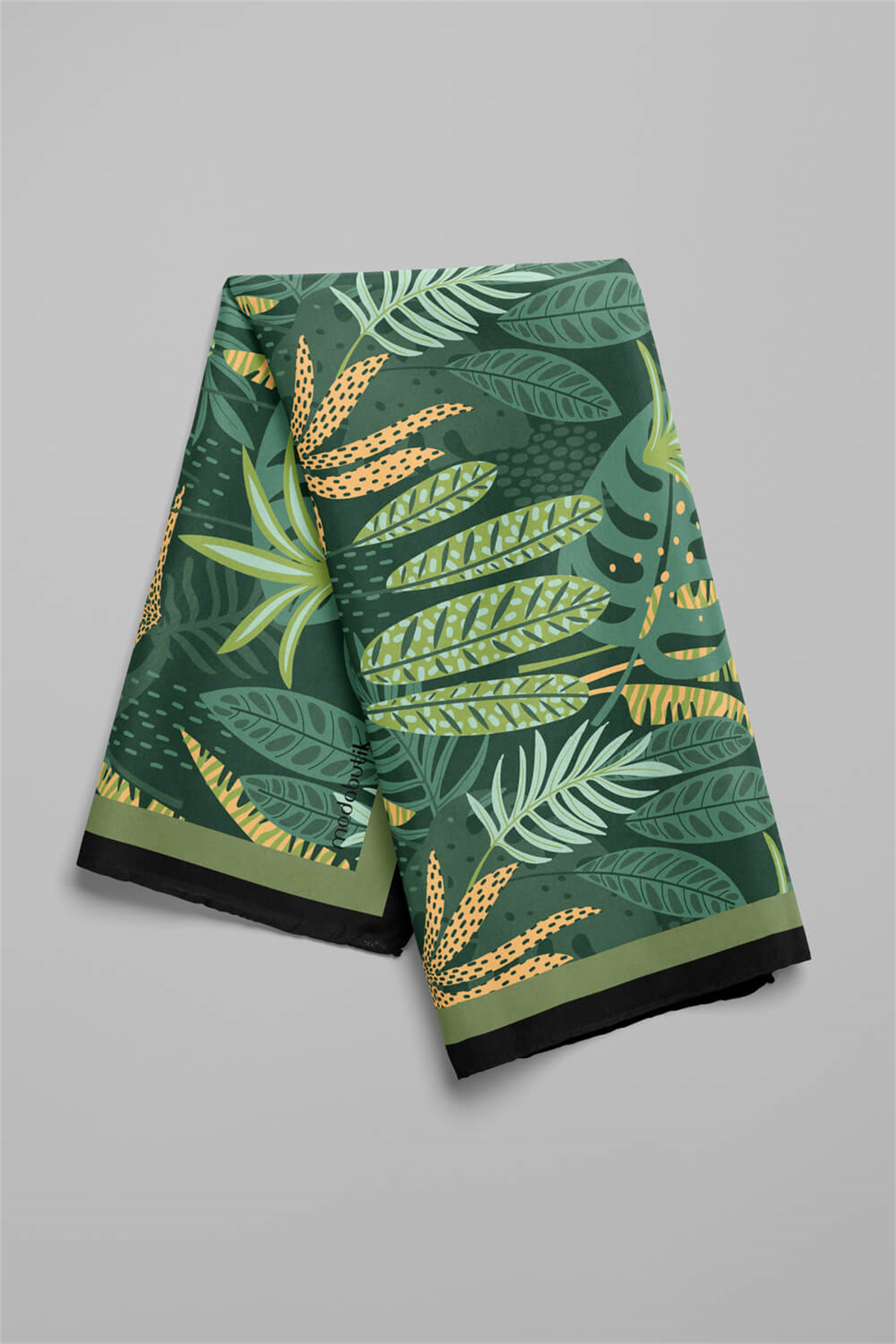 A64 Modabutik Tropik Desenli Bandana