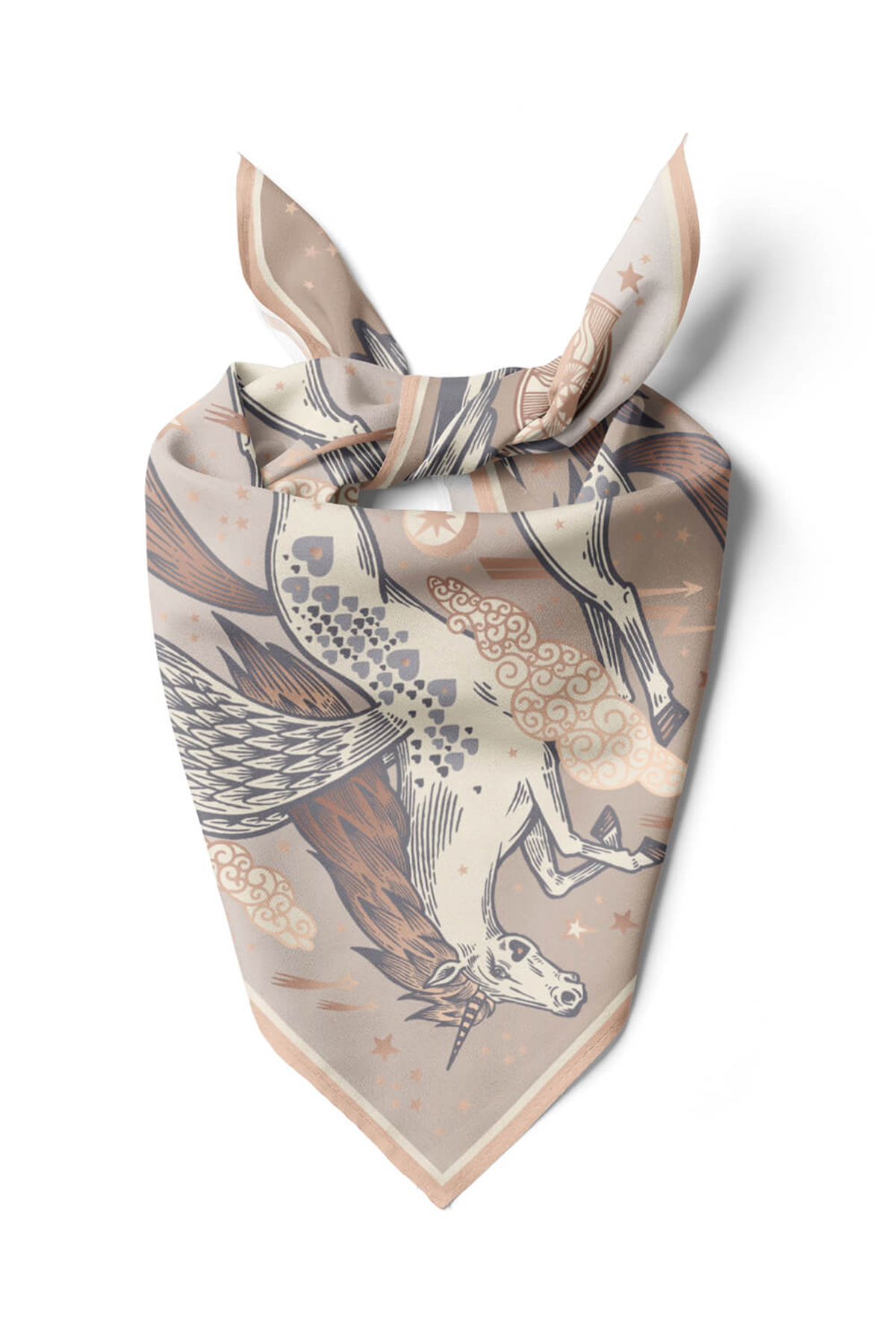 Modabutik Unicorn Desenli Bandana