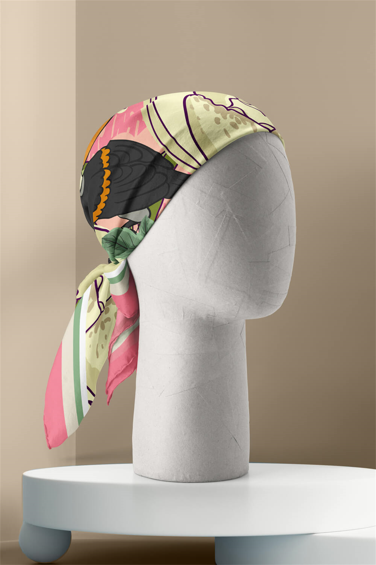 G10 PARROT TASARIM BANDANA