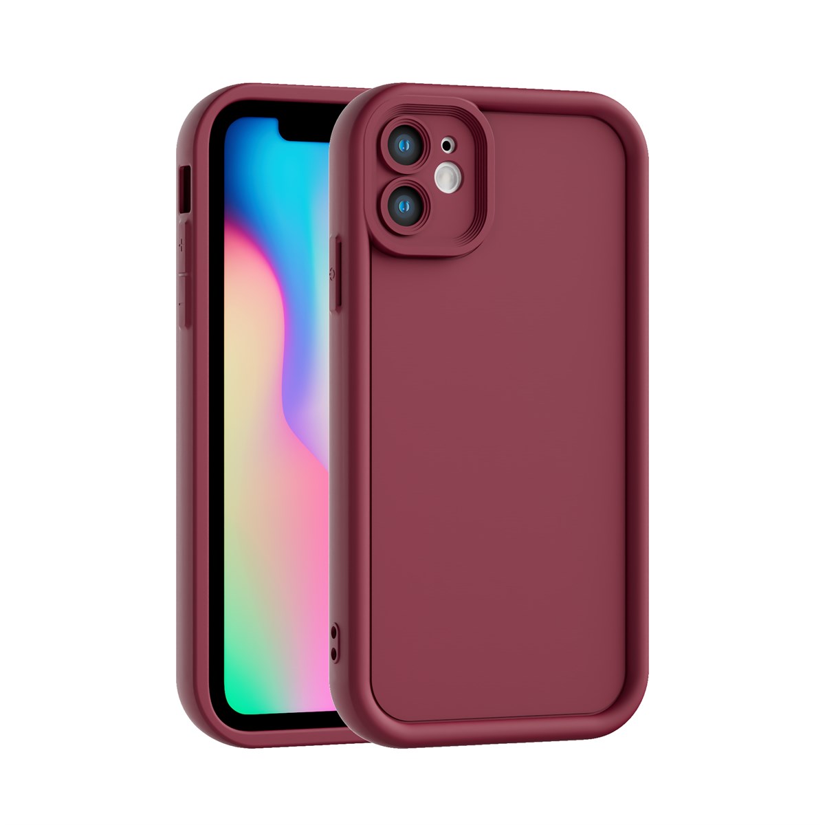 iPhone 11 Kılıf – Kamera Çıkıntılı – Mat Silikon Telefon Kılıfı