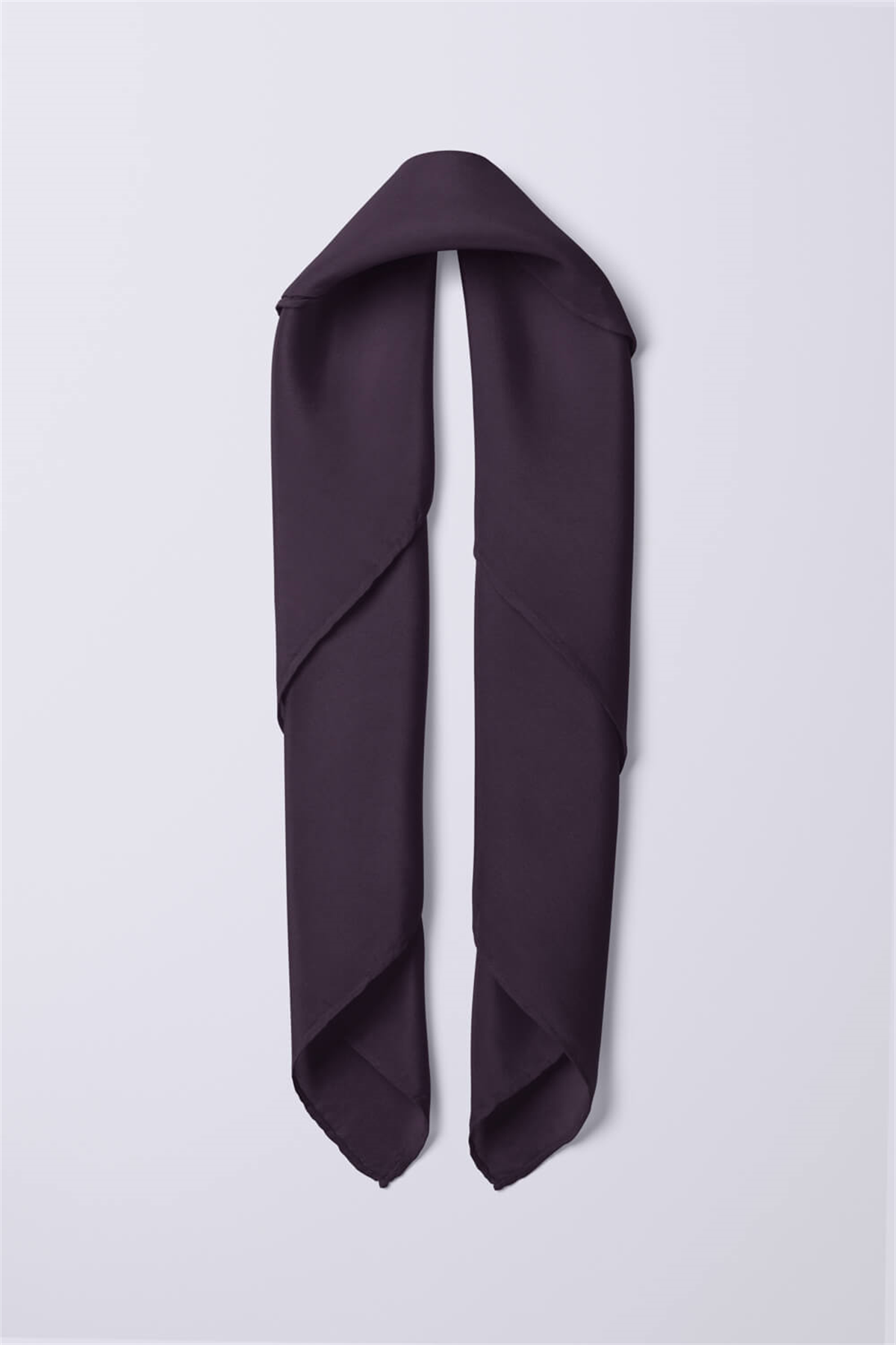 Şifon Leylak Bandana