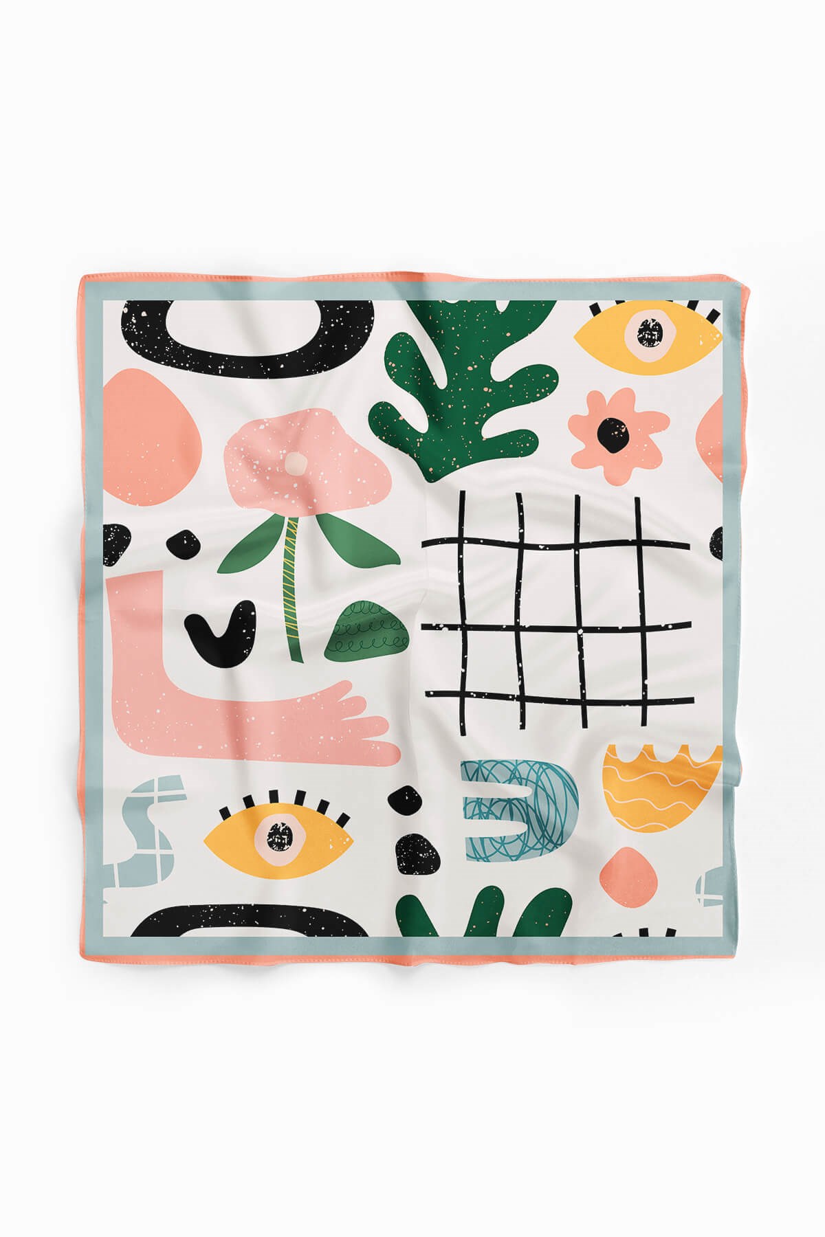 G62 Violla Geometri Deseni Bandana