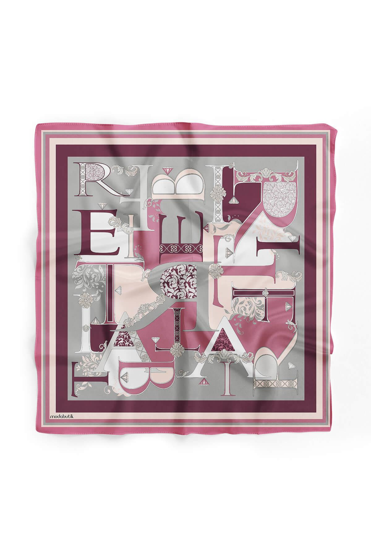 G19 Modabutik Love Desenli Bandana