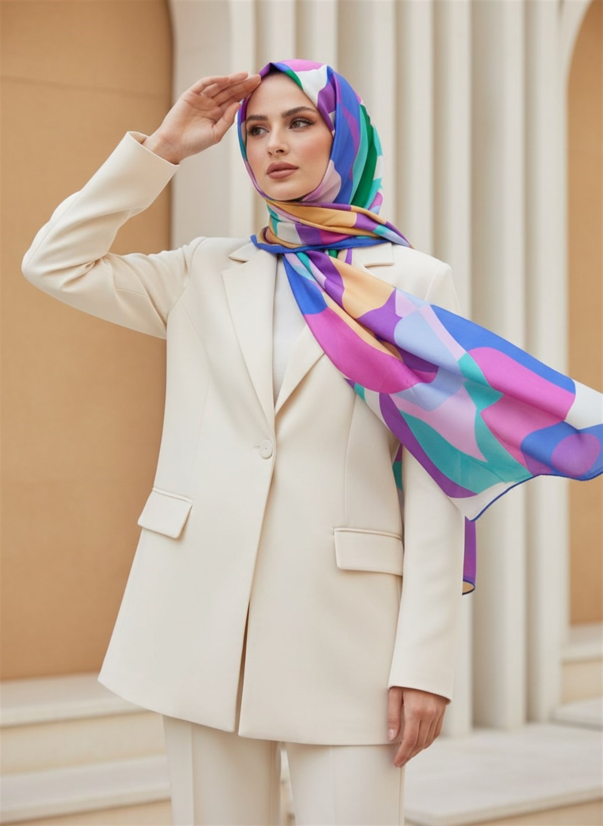 %100 İPEK FRESH ŞAL