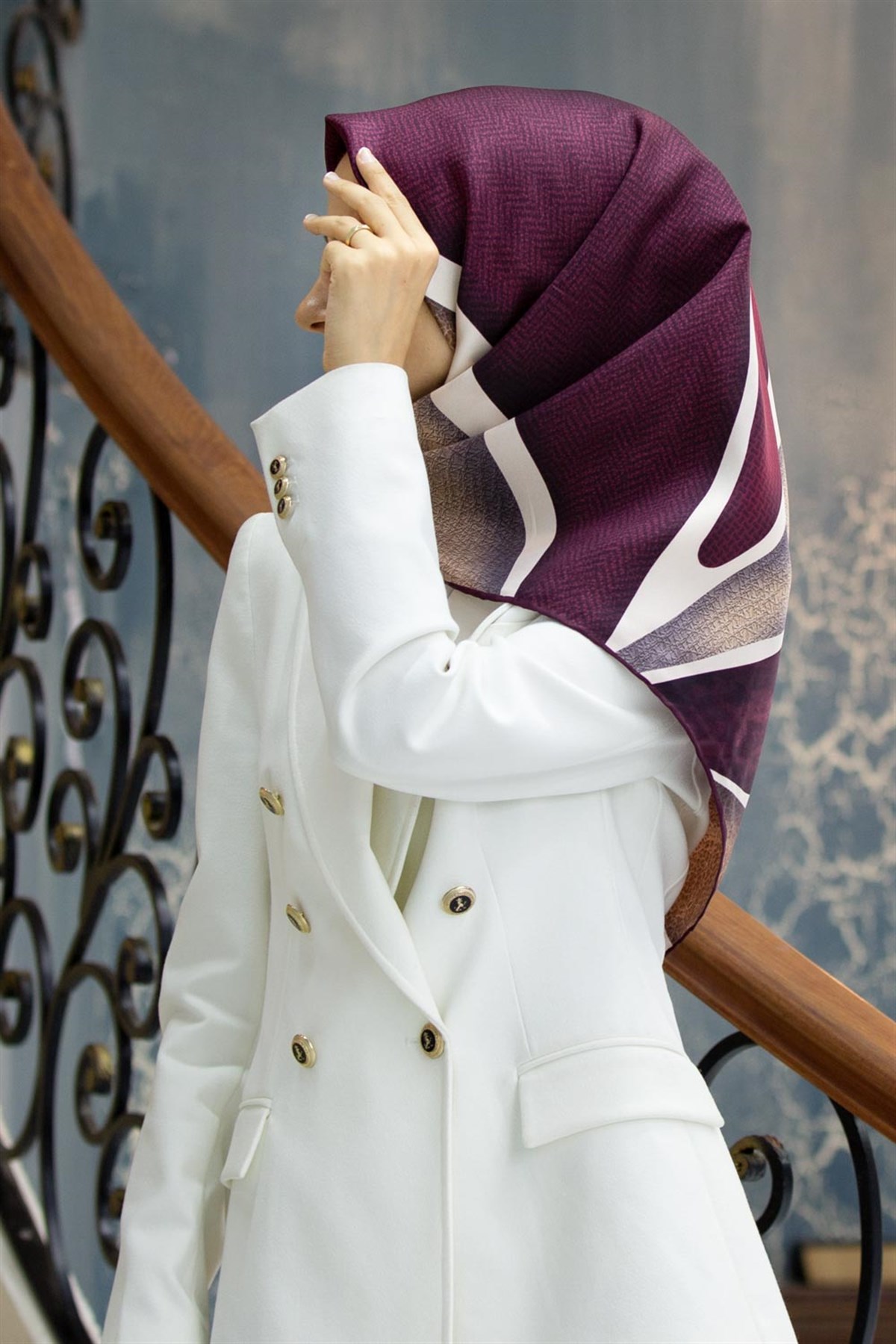 Twill İpek Eşarp