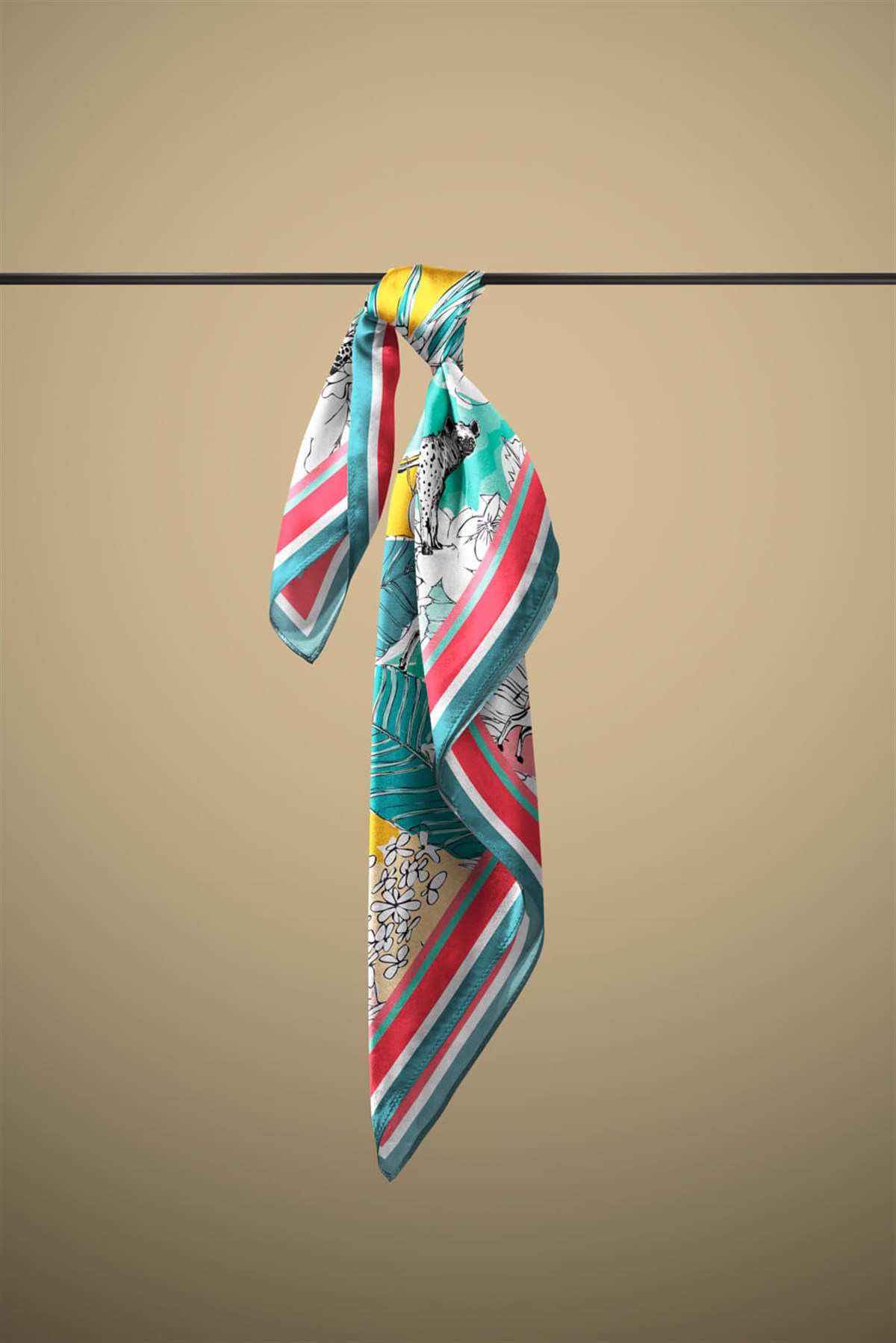Violla B110 TROPICAL TASARIM BANDANA