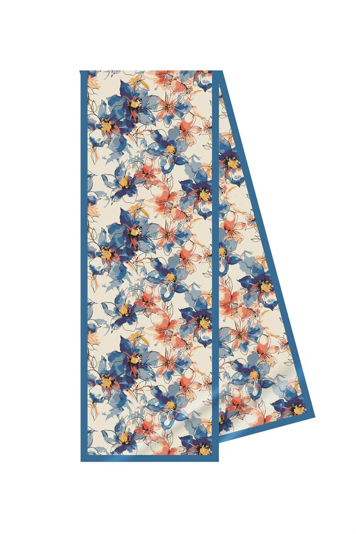 Modabutik Çiçek Desenli Fular