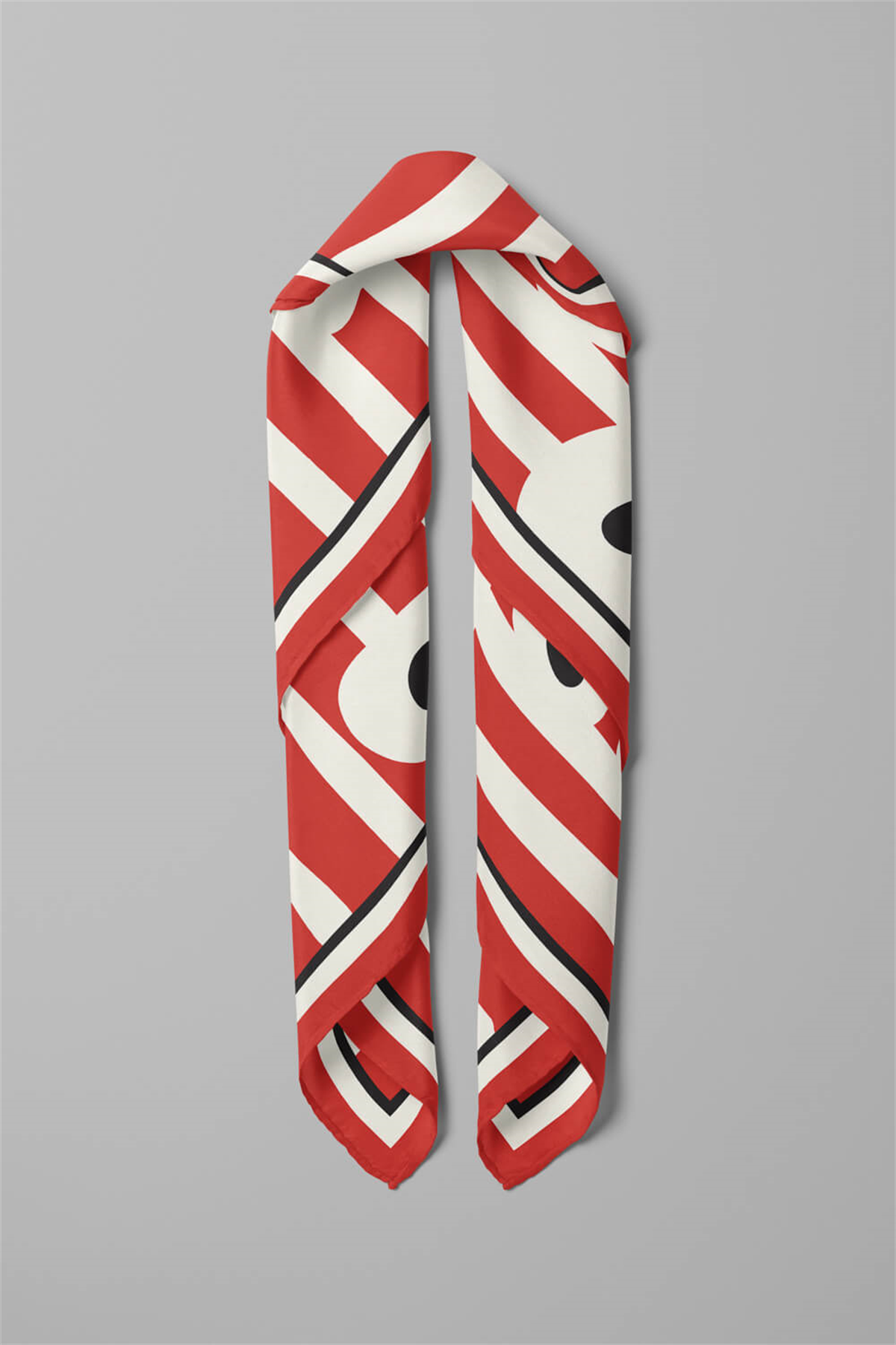 Z29 Modabutik Leopar Desenli Bandana