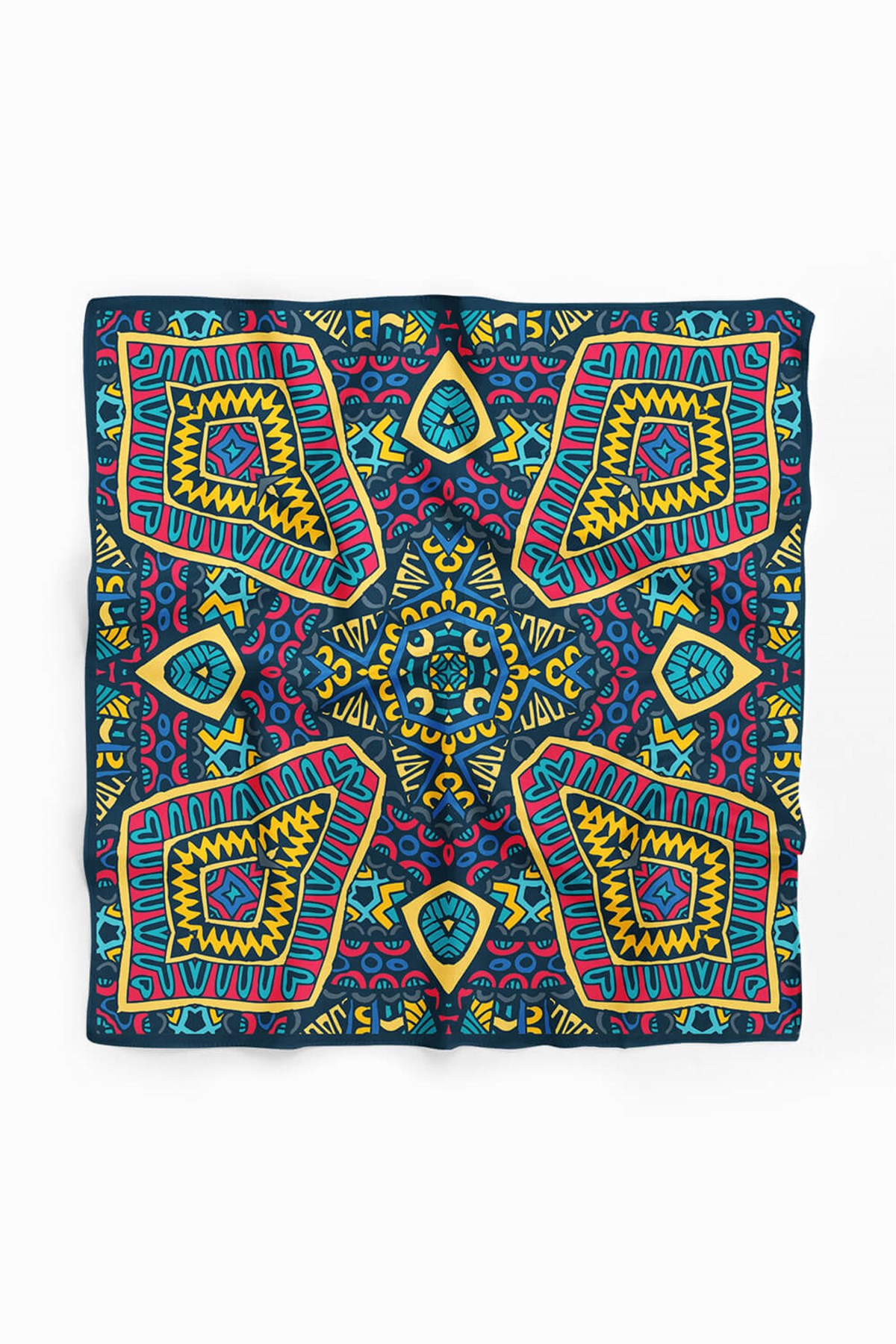 A114 Violla Etnik Desenli Bandana