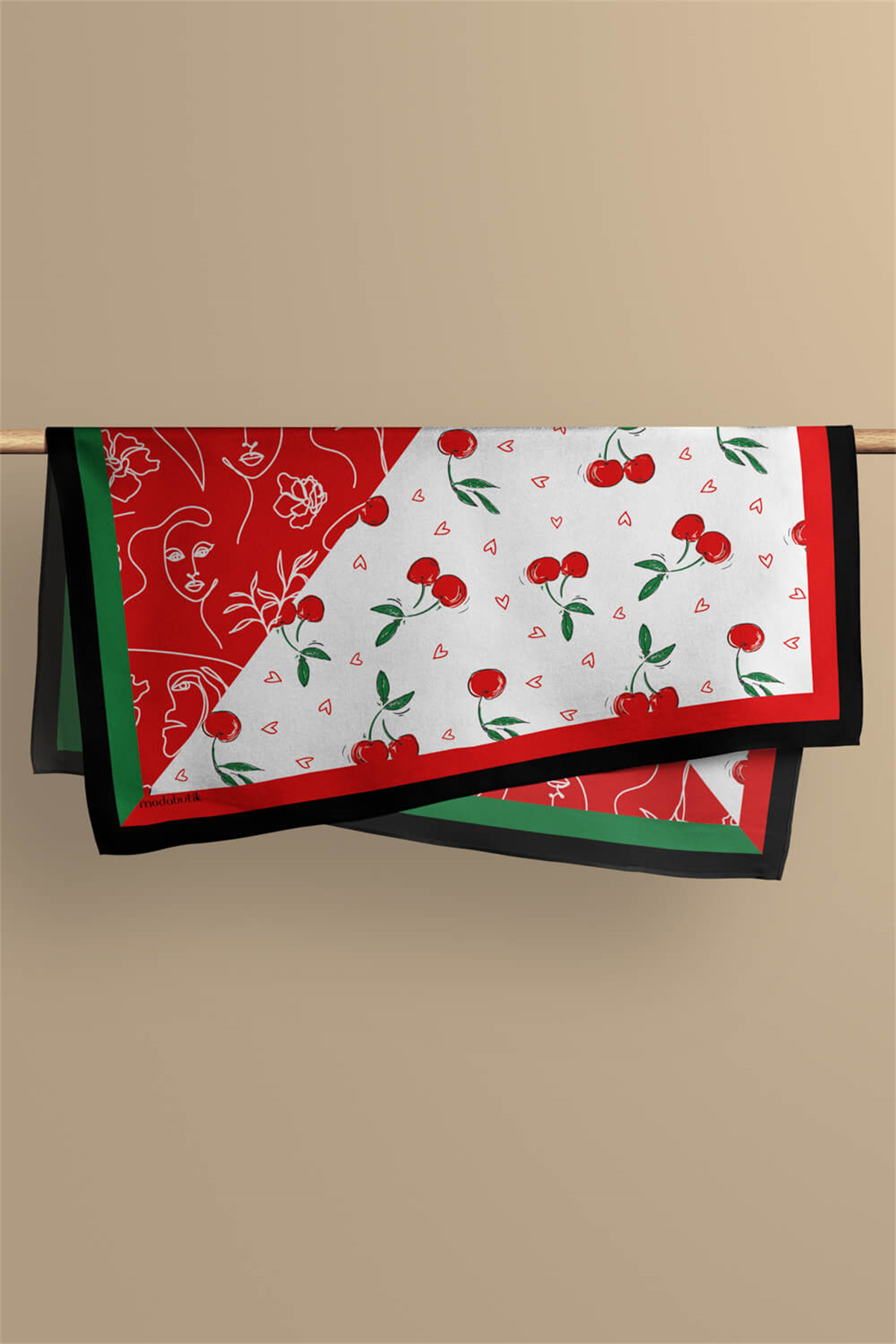 KADIN DESENLİ BANDANA