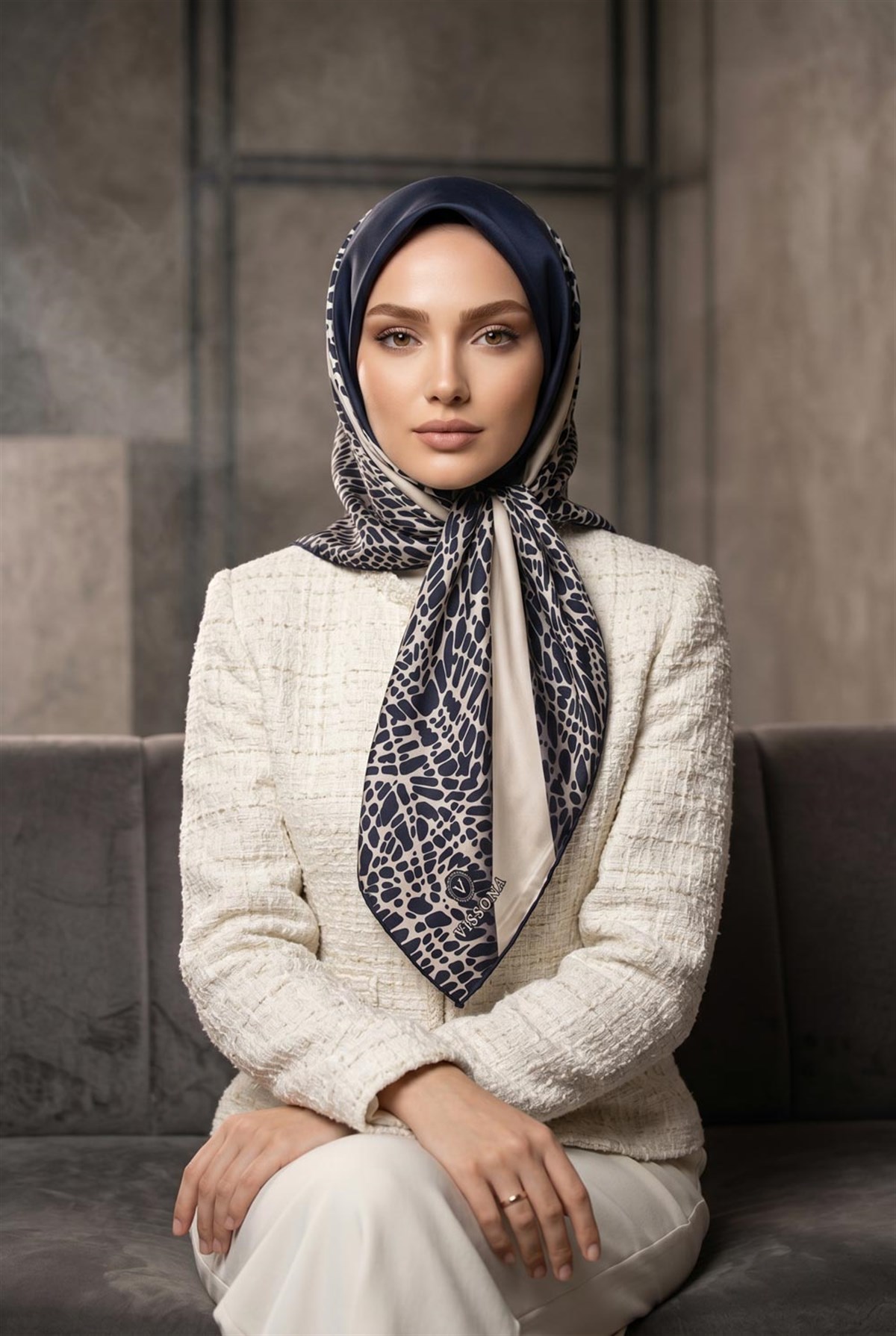 Twill İpek Eşarp