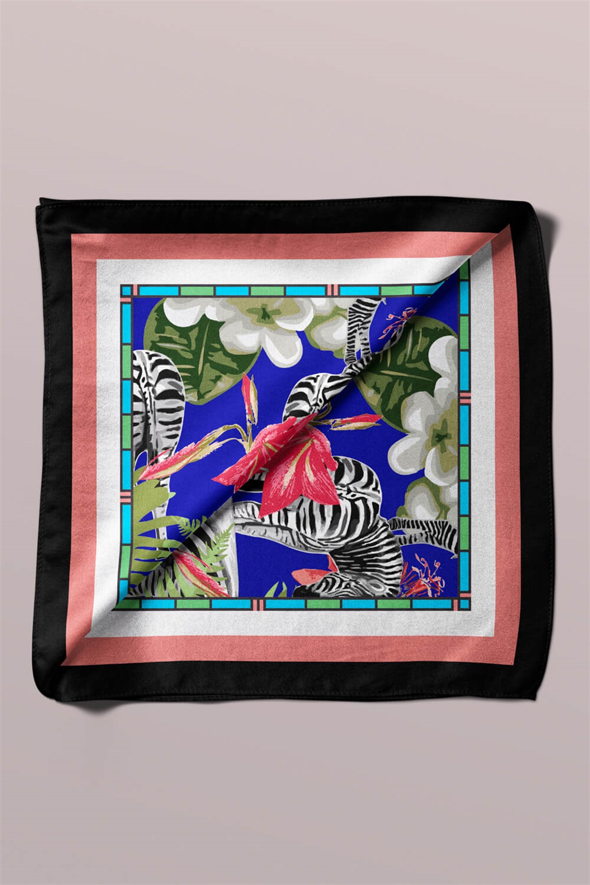 Violla F58 TROPIC ZEBRA TASARUMLI BANDANA