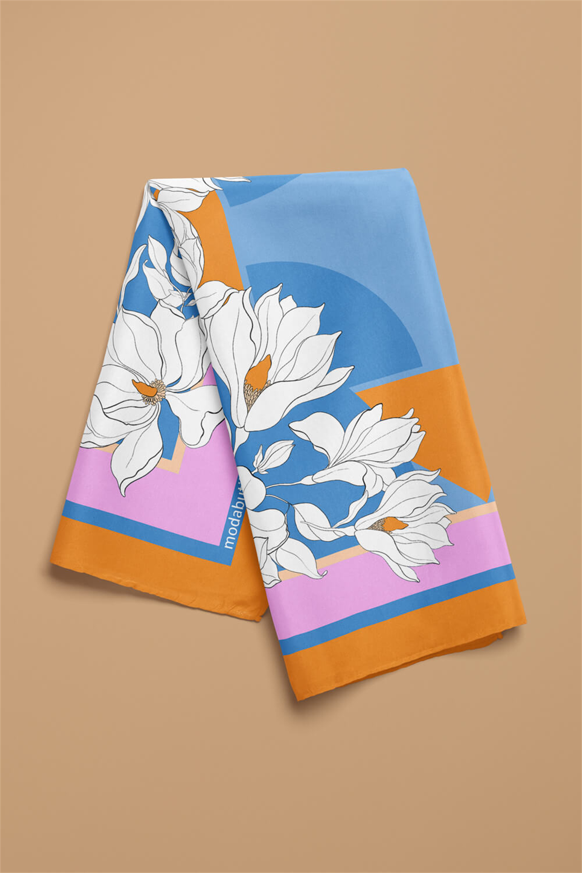 F103 MODERN ABSTRACT TASARIMLI BANDANA