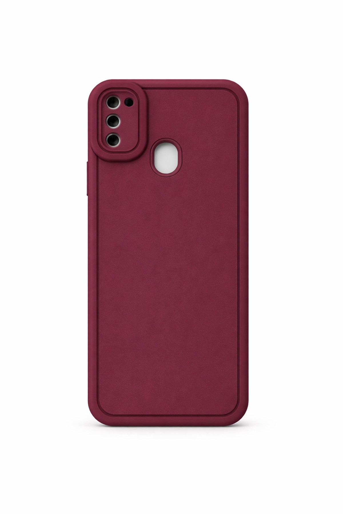 Samsung Galaxy M21 / M30S Kılıf – Kamera Çıkıntılı – Mat Silikon Telefon Kılıfı