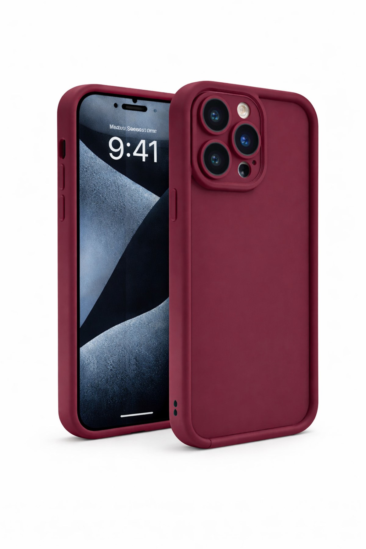 iPhone 16 Pro Max Kılıf – Kamera Çıkıntılı – Mat Silikon Telefon Kılıfı