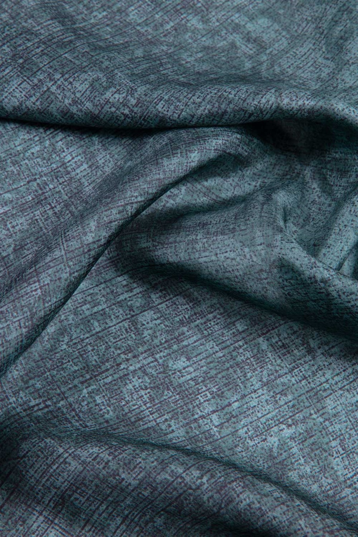 % 100 İpek Damask Desenli Mint Yeşili Renkli 90x210 Şal