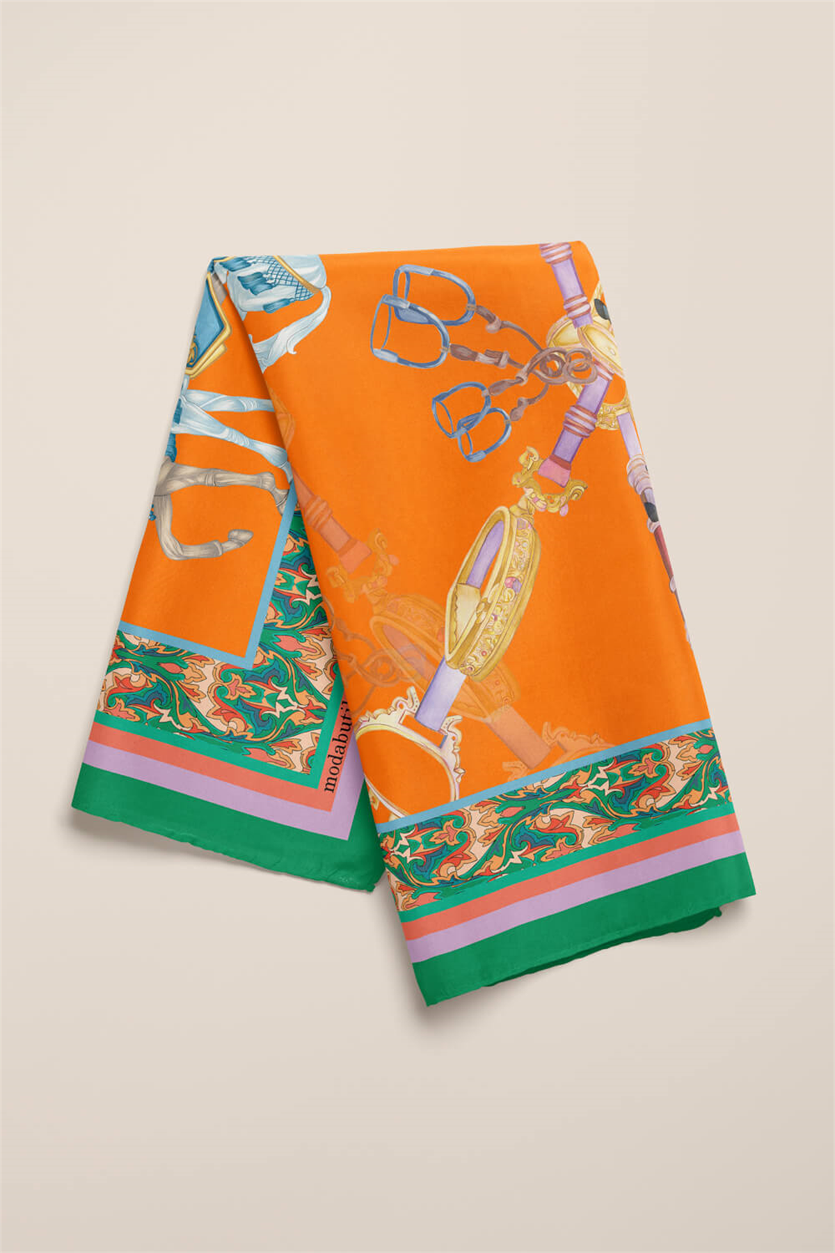 MODERN HORSE  SOYUT TASARIMLI BANDANA DG12108