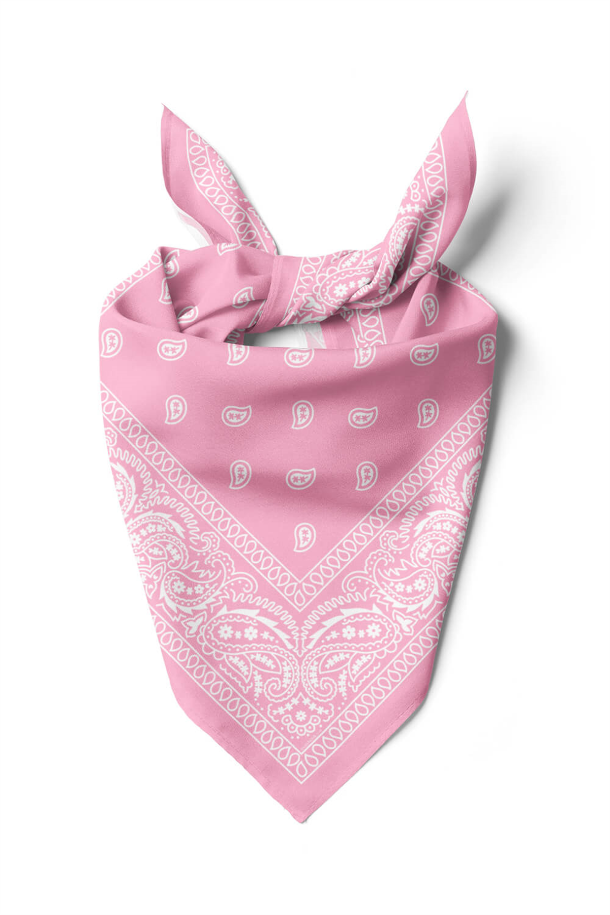 PINK ŞALLI BANDANA DG12188