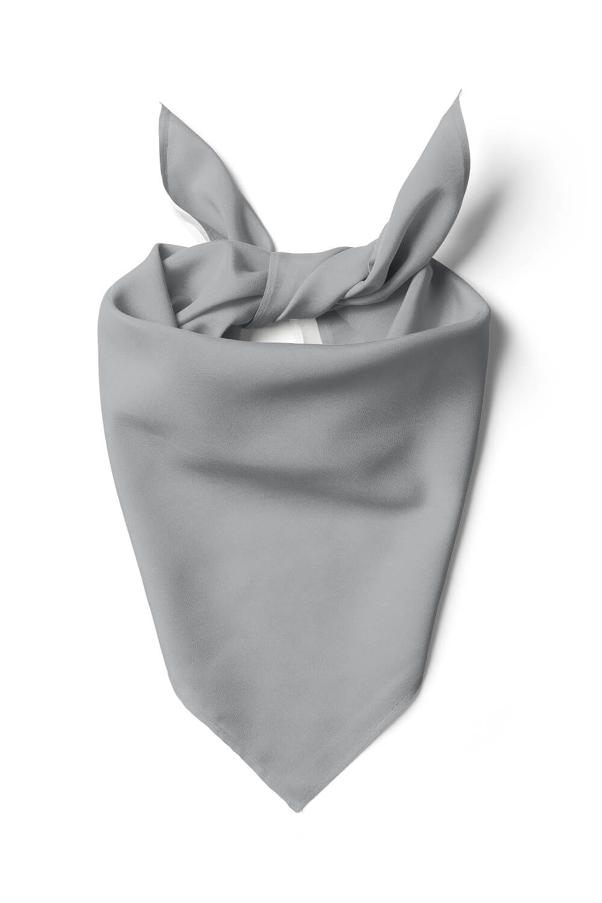 Şifon Gri Bandana