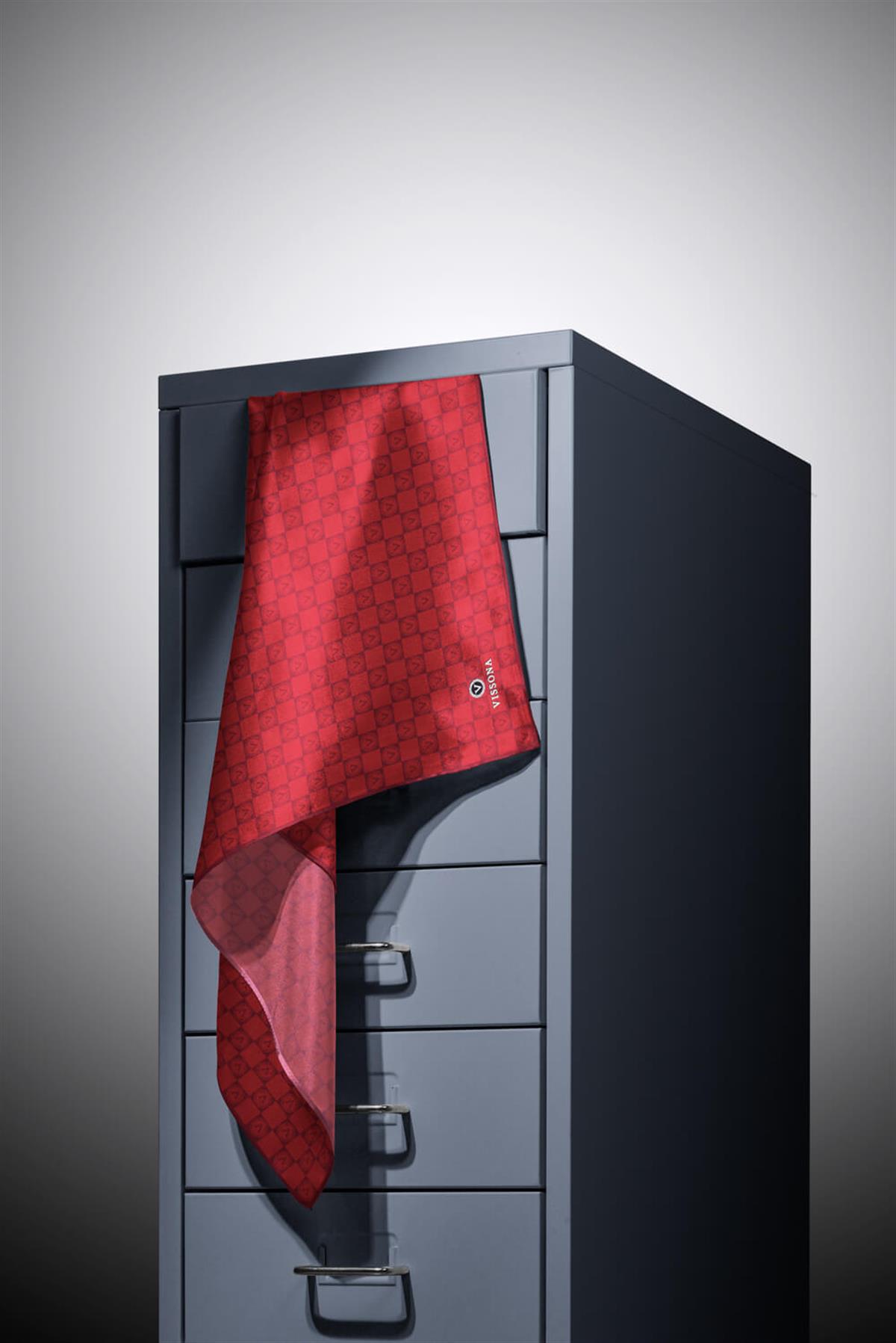 %100 Twill İpek Monogram Desenli Bordo Renkli 90x90 Eşarp Dikim Şekli : El Dikişi