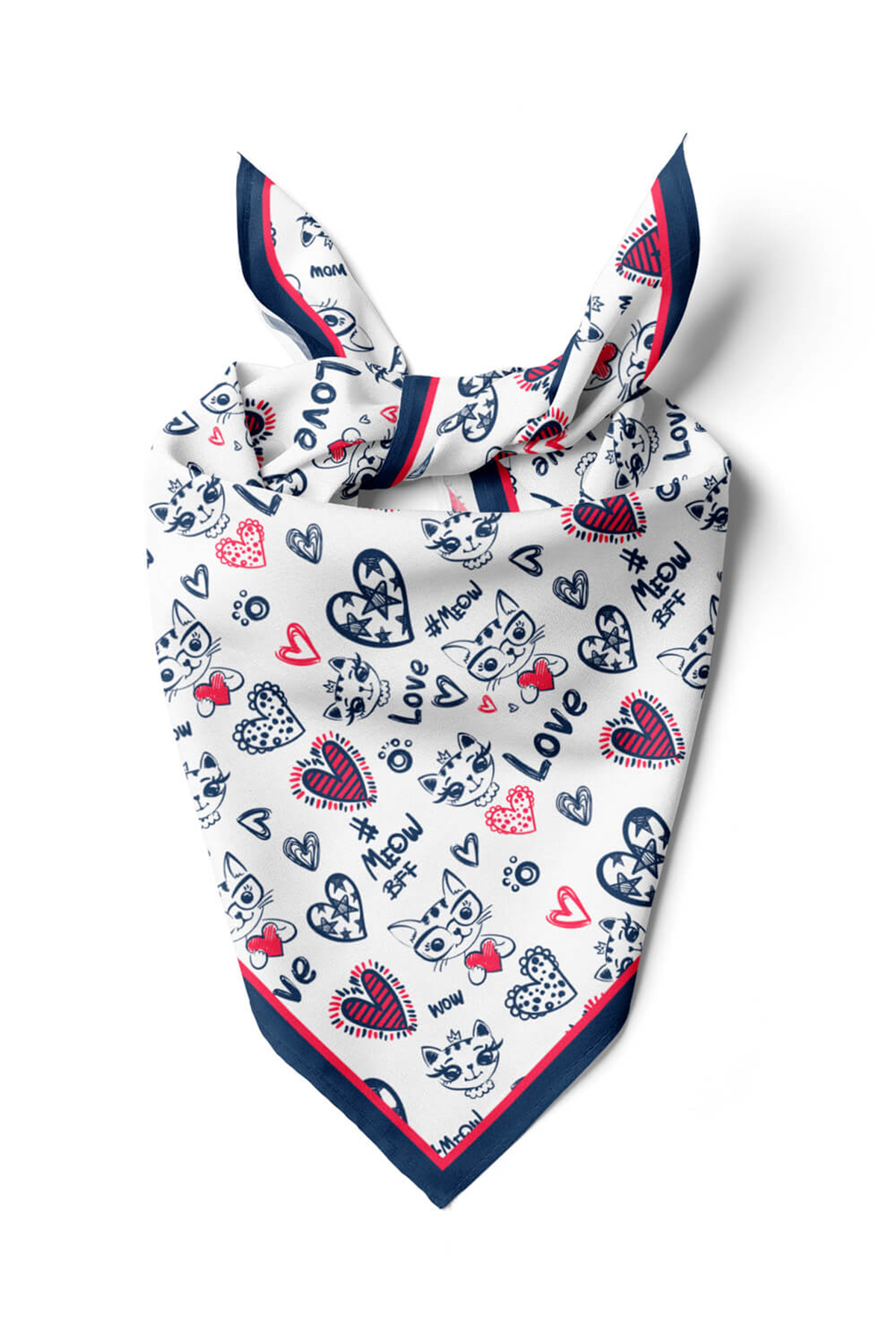 Modabutik Cat Love Bandana