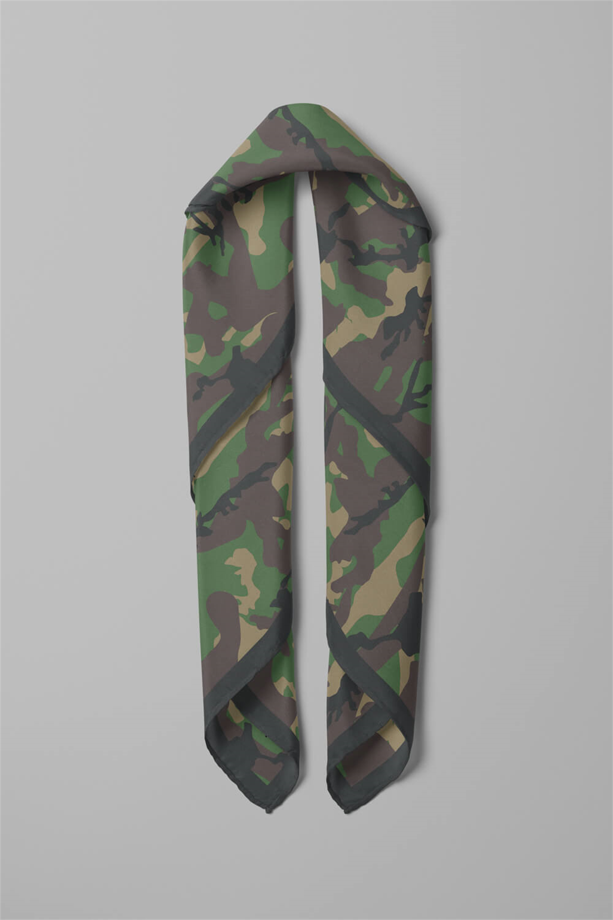 A70 Modabutik Kamuflaj Desenli Bandana