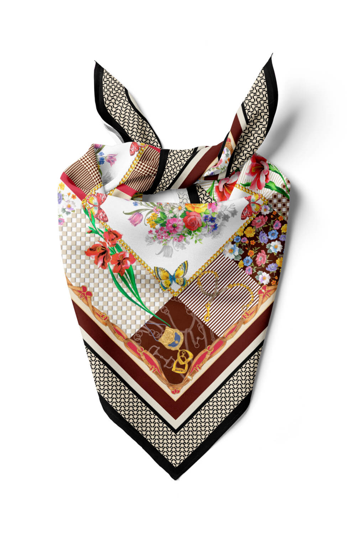 G91 KADIN DESEN BANDANA DG-547