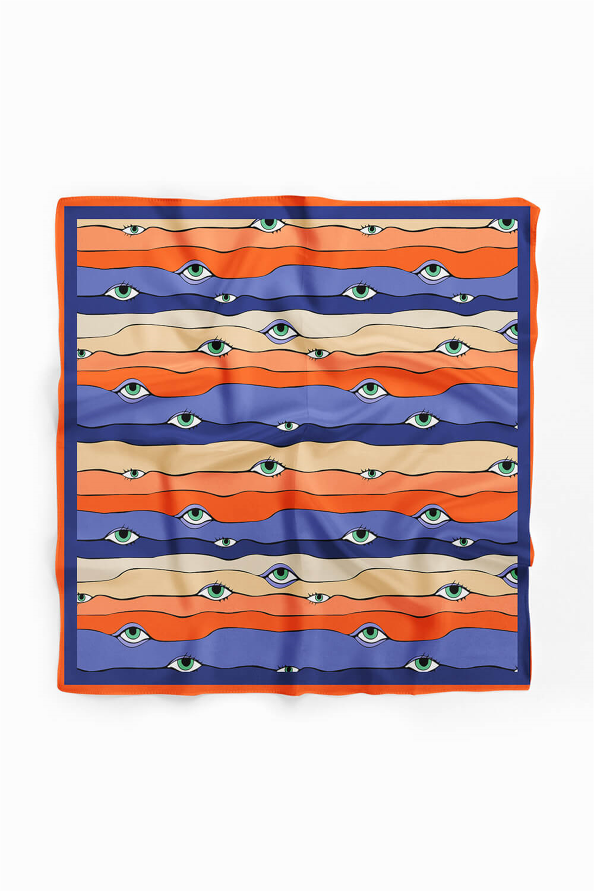 A12 Modabutik Göz Desenli Bandana