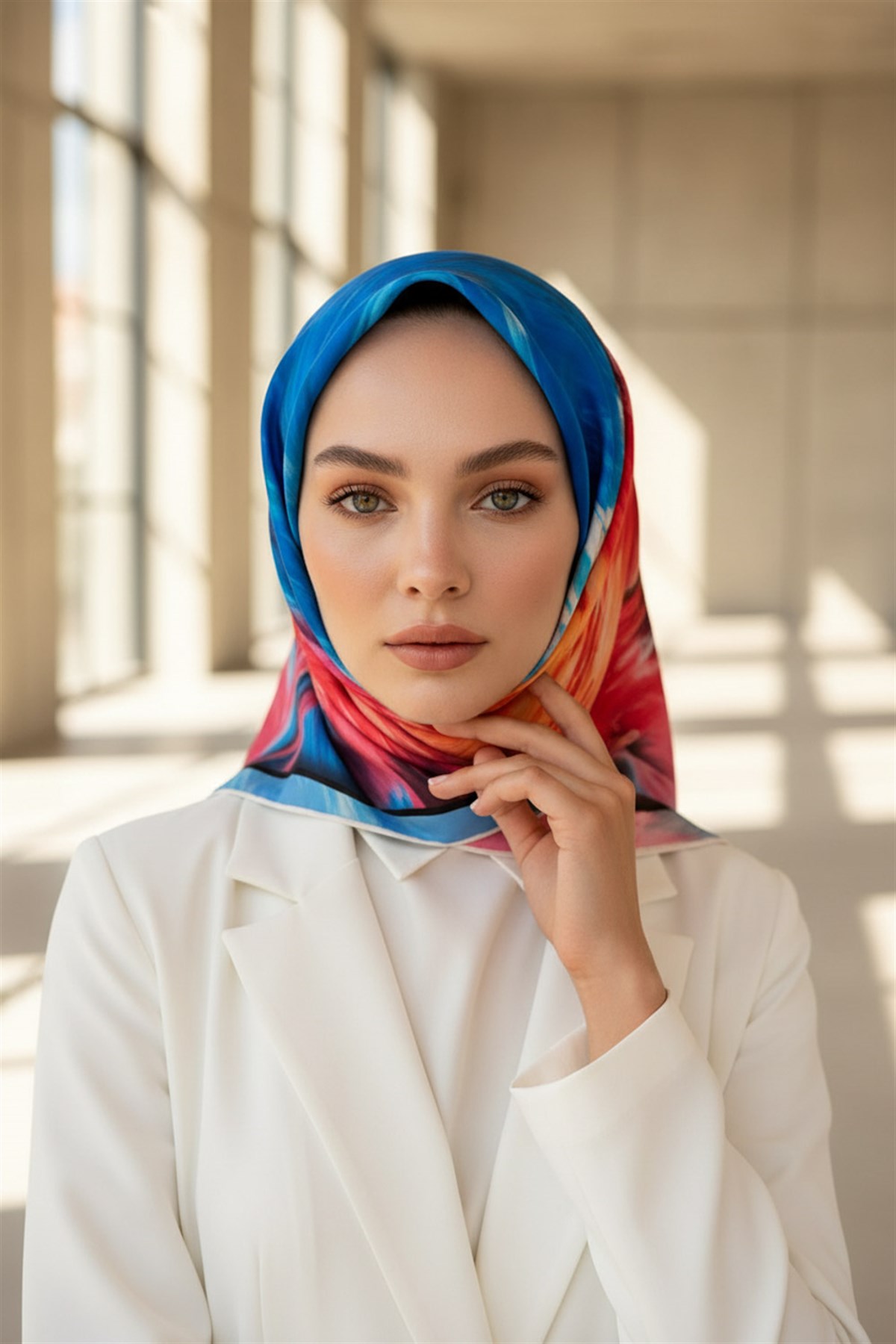 Twill İpek Eşarp