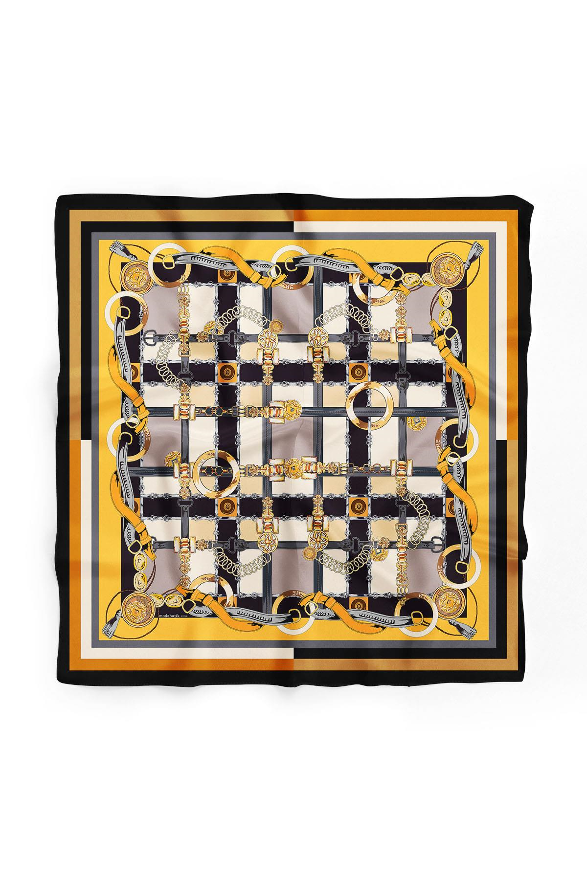 B94 CHAIN BELT DESENLI BANDANA DG12228