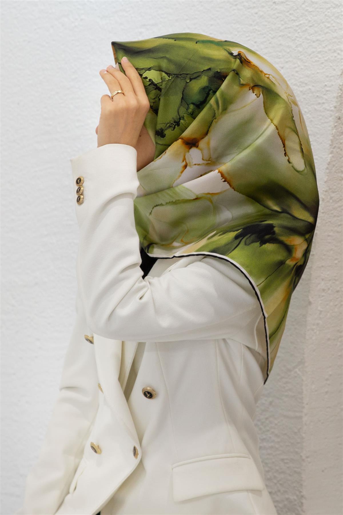 Twill İpek Eşarp
