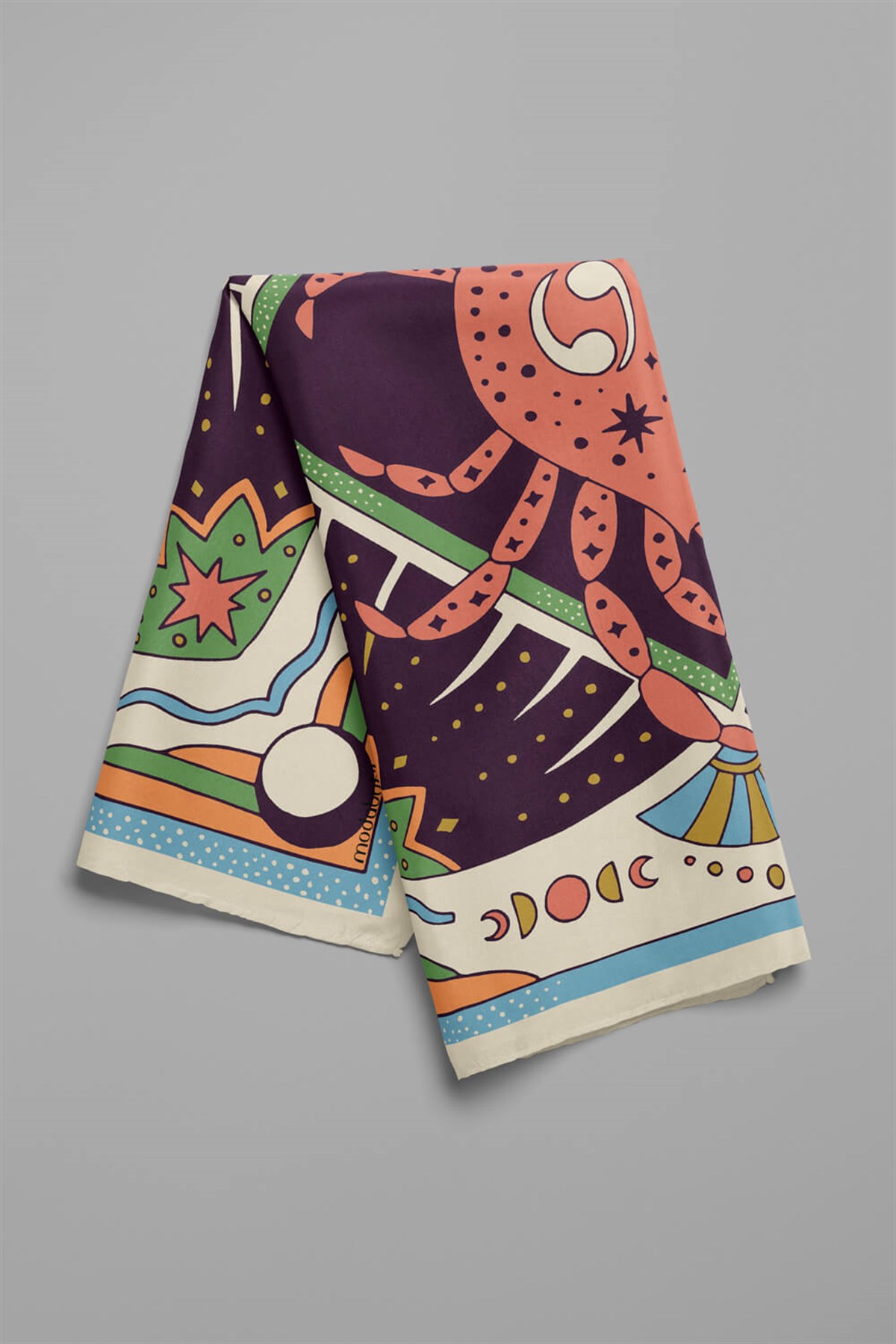 Modabutik Yengeç Burcu Bandana