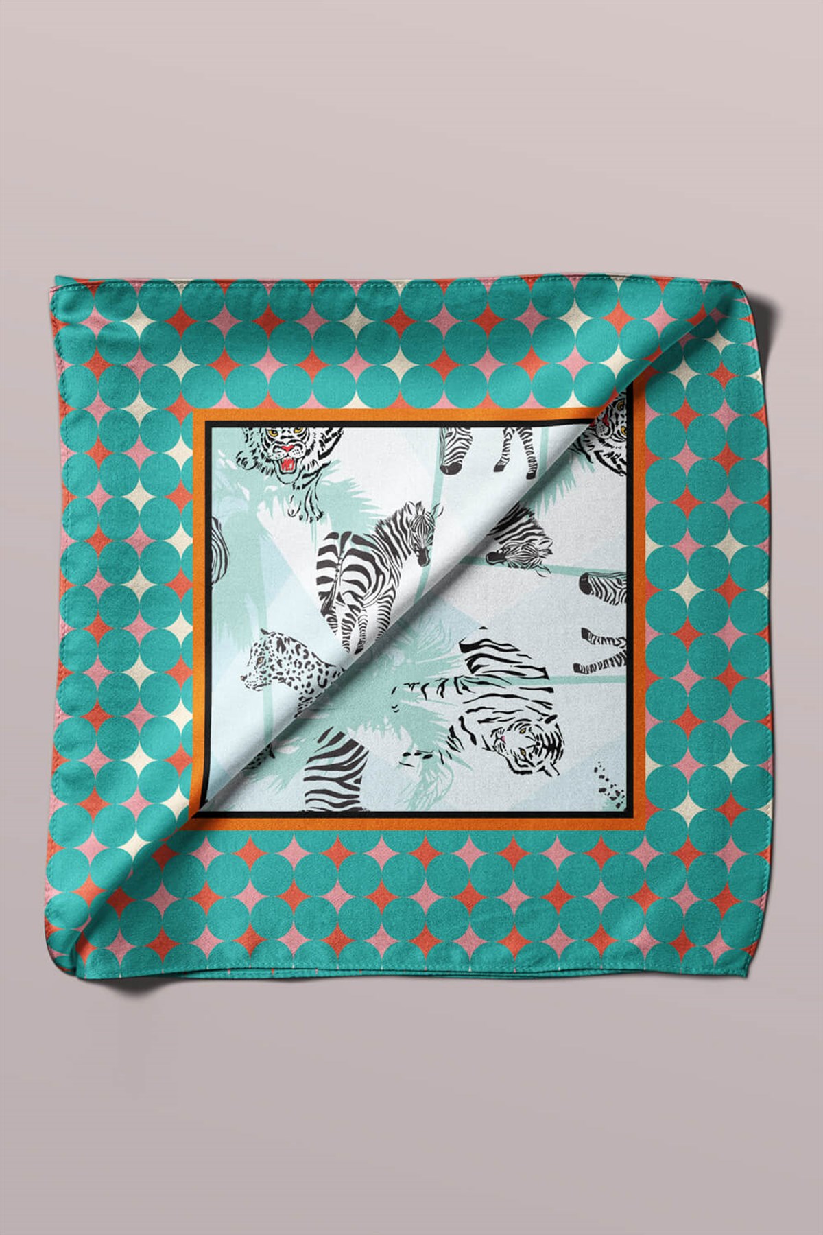 Violla F77 ZEBRA TASARIMLI BANDANA