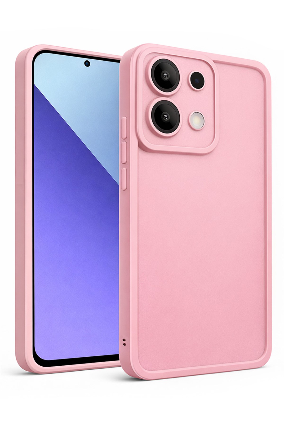 Xiaomi Redmi Note 13 Kılıf – Kamera Çıkıntılı – Mat Silikon Telefon Kılıfı
