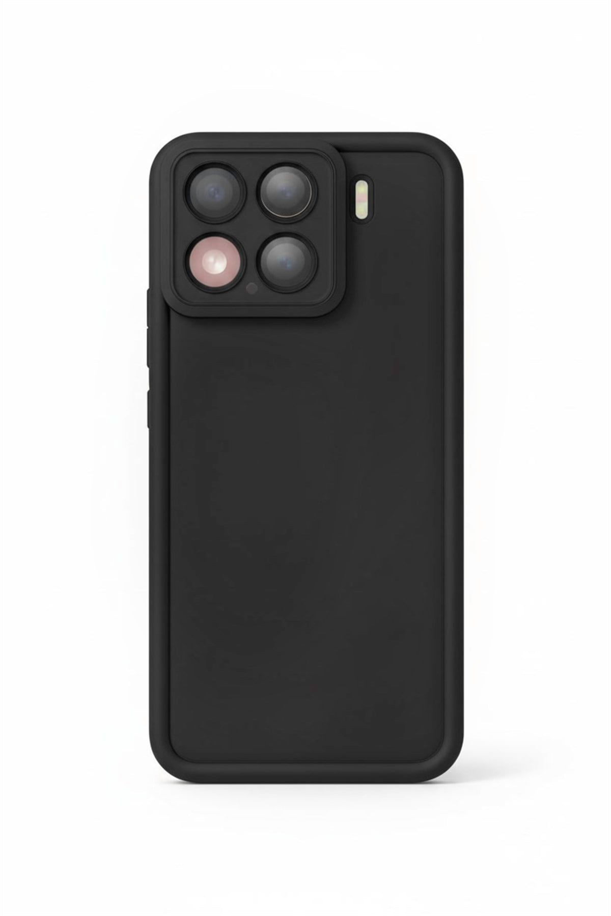 mi 15 Uyumlu Kamera Çıkıntılı Mat Silikon Telefon Kılıfı