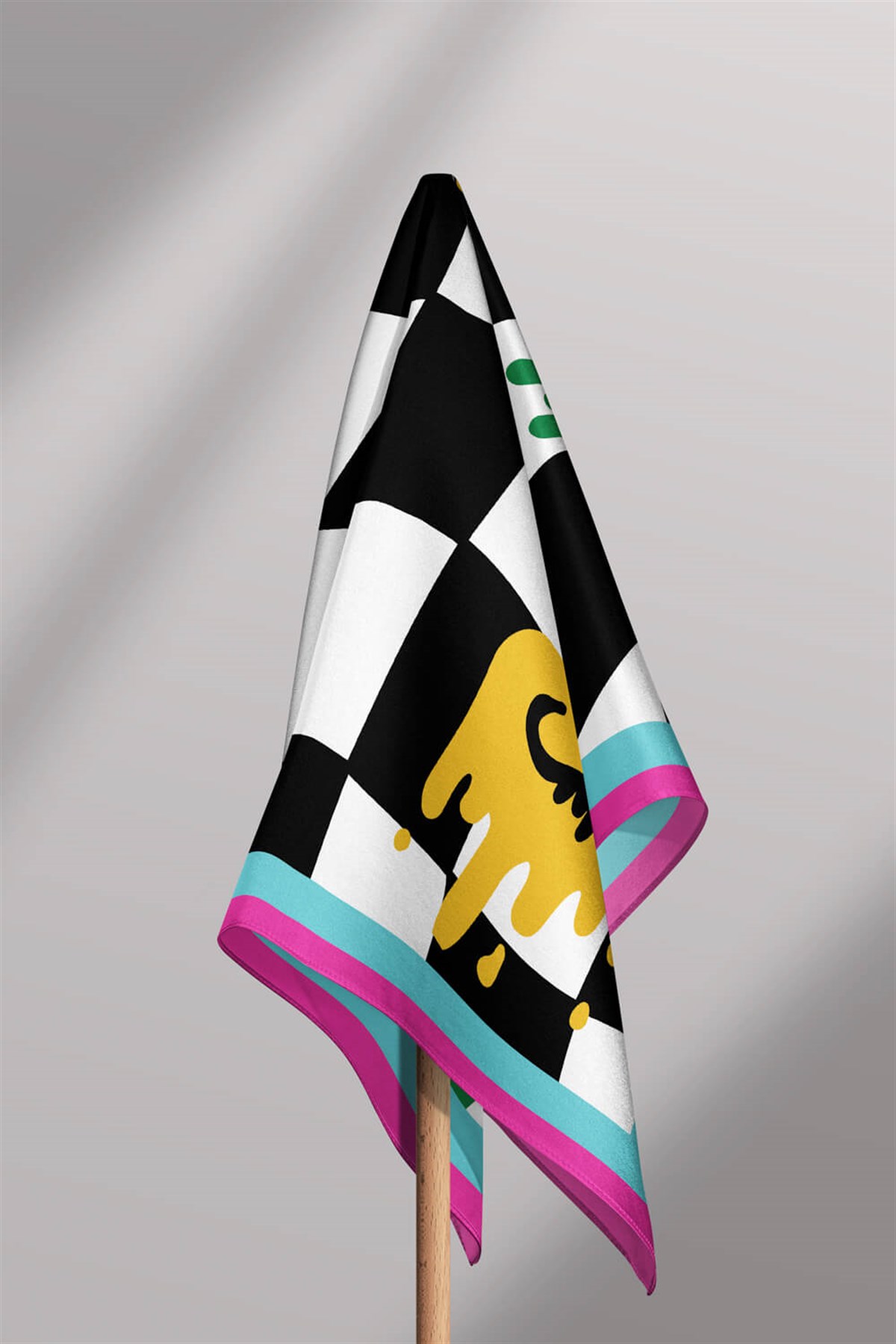 A112 Violla Smiley Desenli Bandana