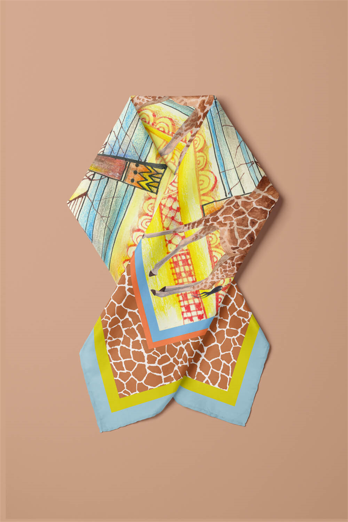 H33 KADIN DESEN BANDANA DG571