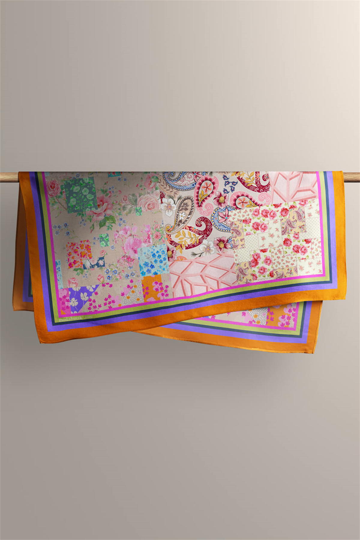 F104 OTANTIK PATCHWORK BANDANA  DG11982