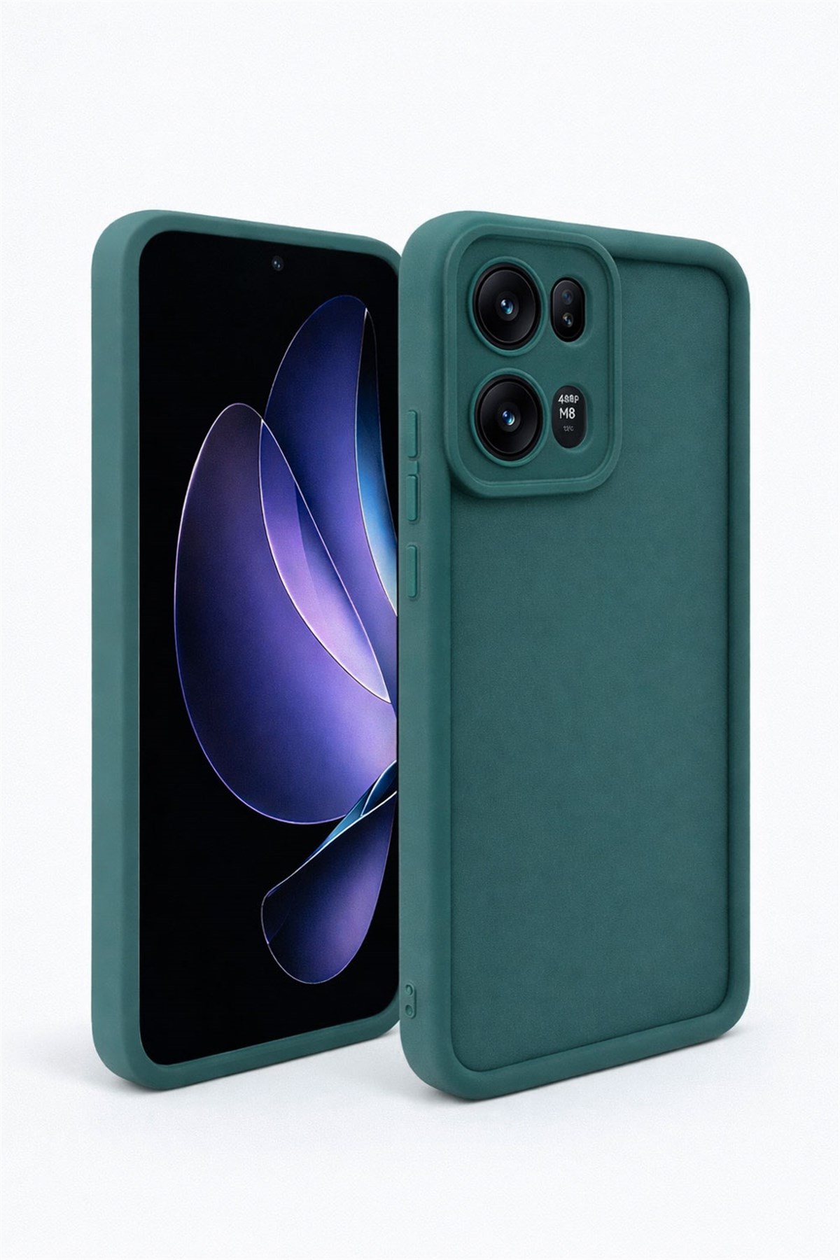 Oppo RENO 13 Pro Kılıf – Kamera Çıkıntılı – Mat Silikon Telefon Kılıfı