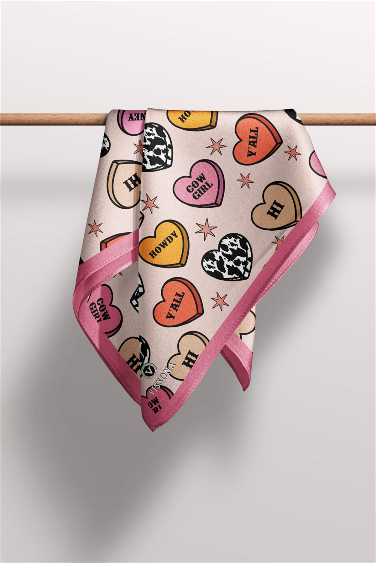 100% Silk Headscarf for Women - 22