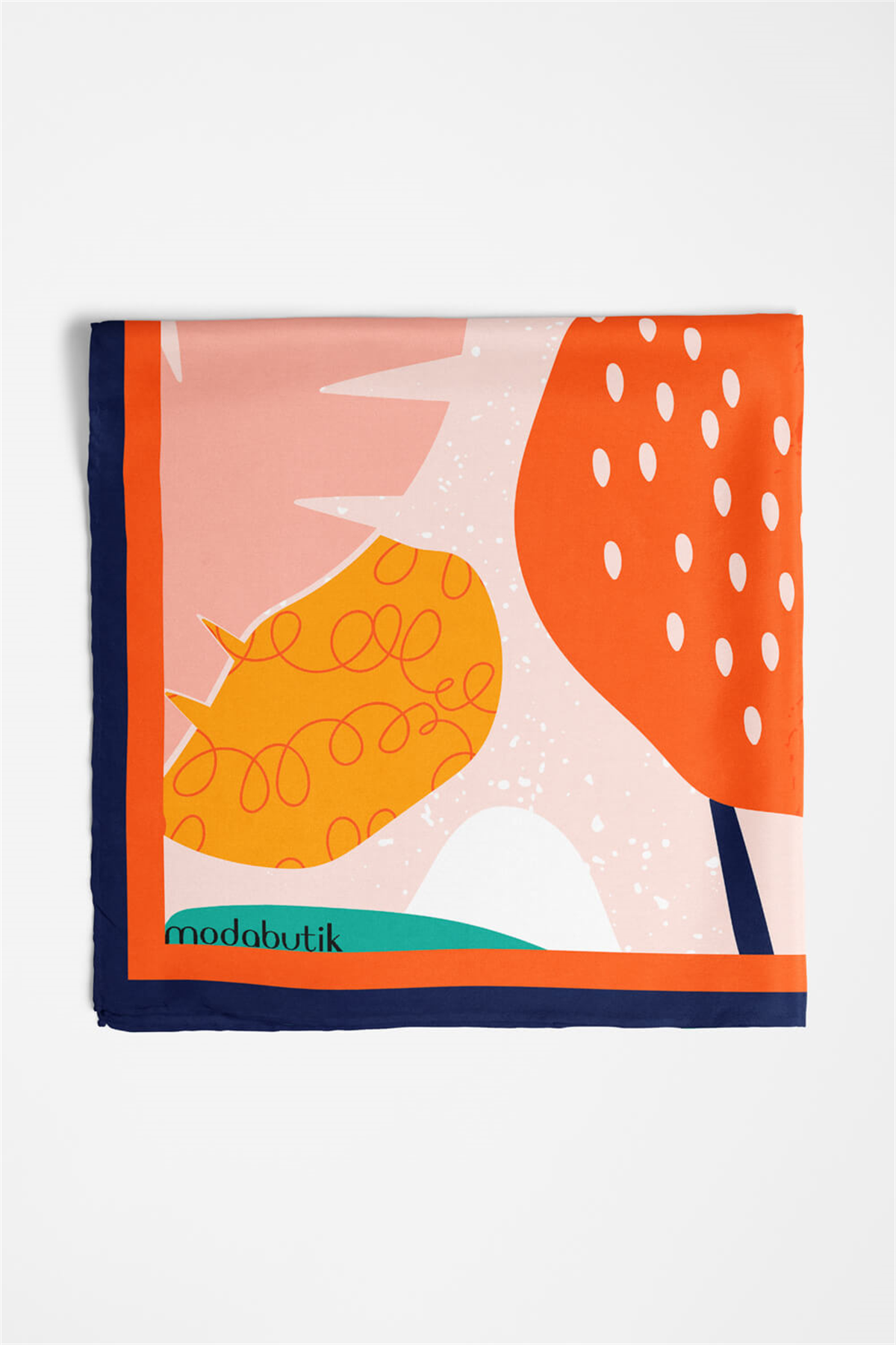 Modabutik Geometri Deseni Bandana