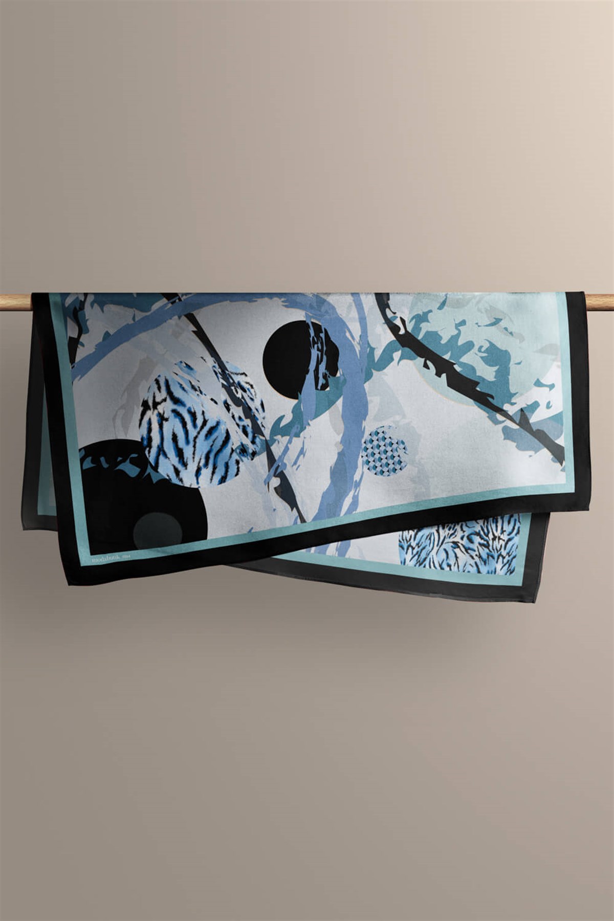 Violla Y45 KADIN GEOMETRİK DESENLİ BANDANA (DG9864)