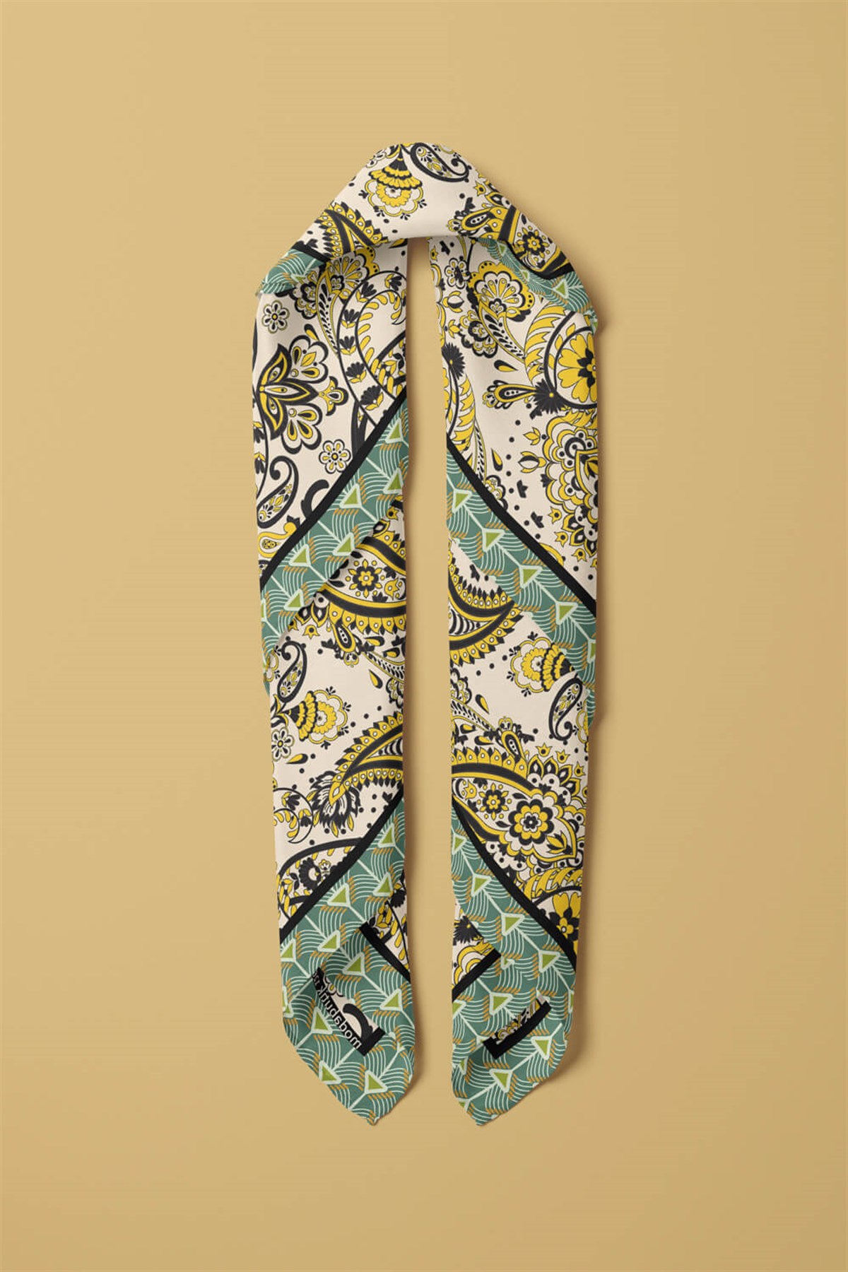 Violla B119 ŞAL TASARIM ETNIC BANDANA