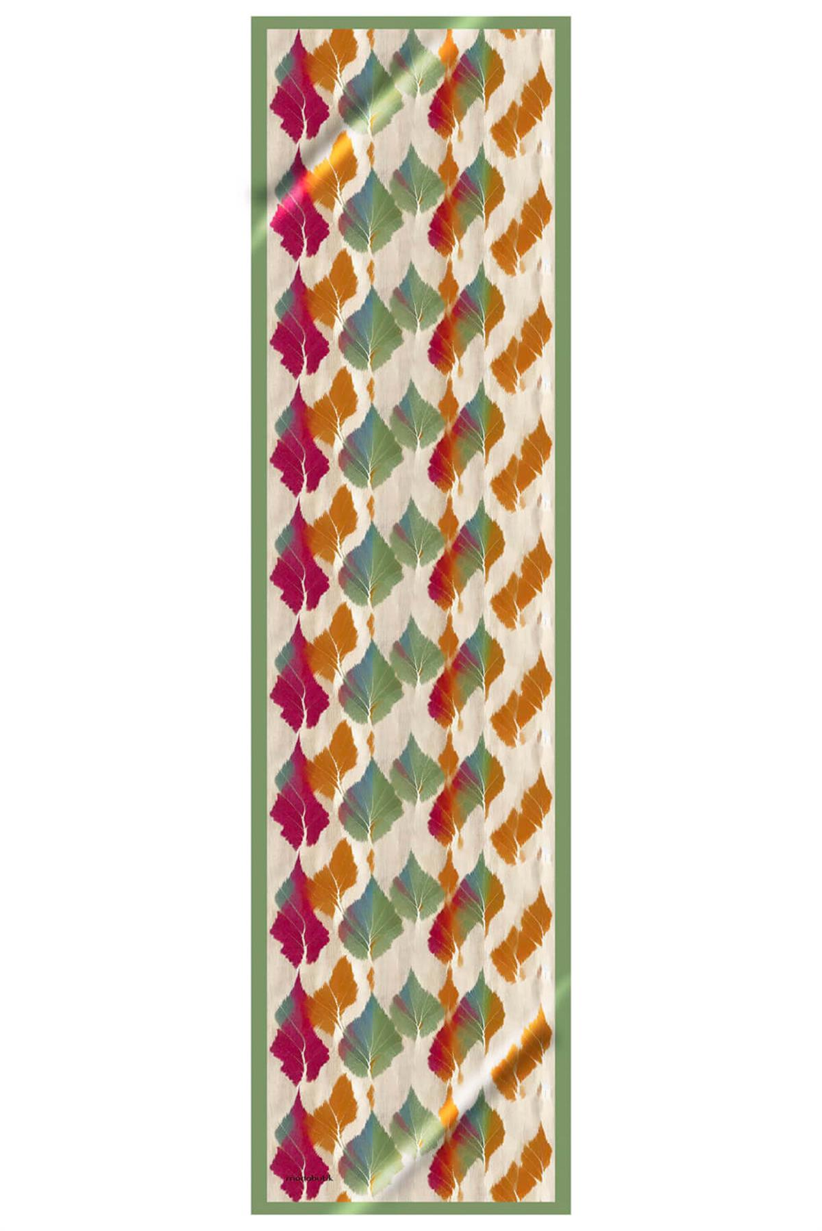 Modabutik Yaprak Desenli Fular