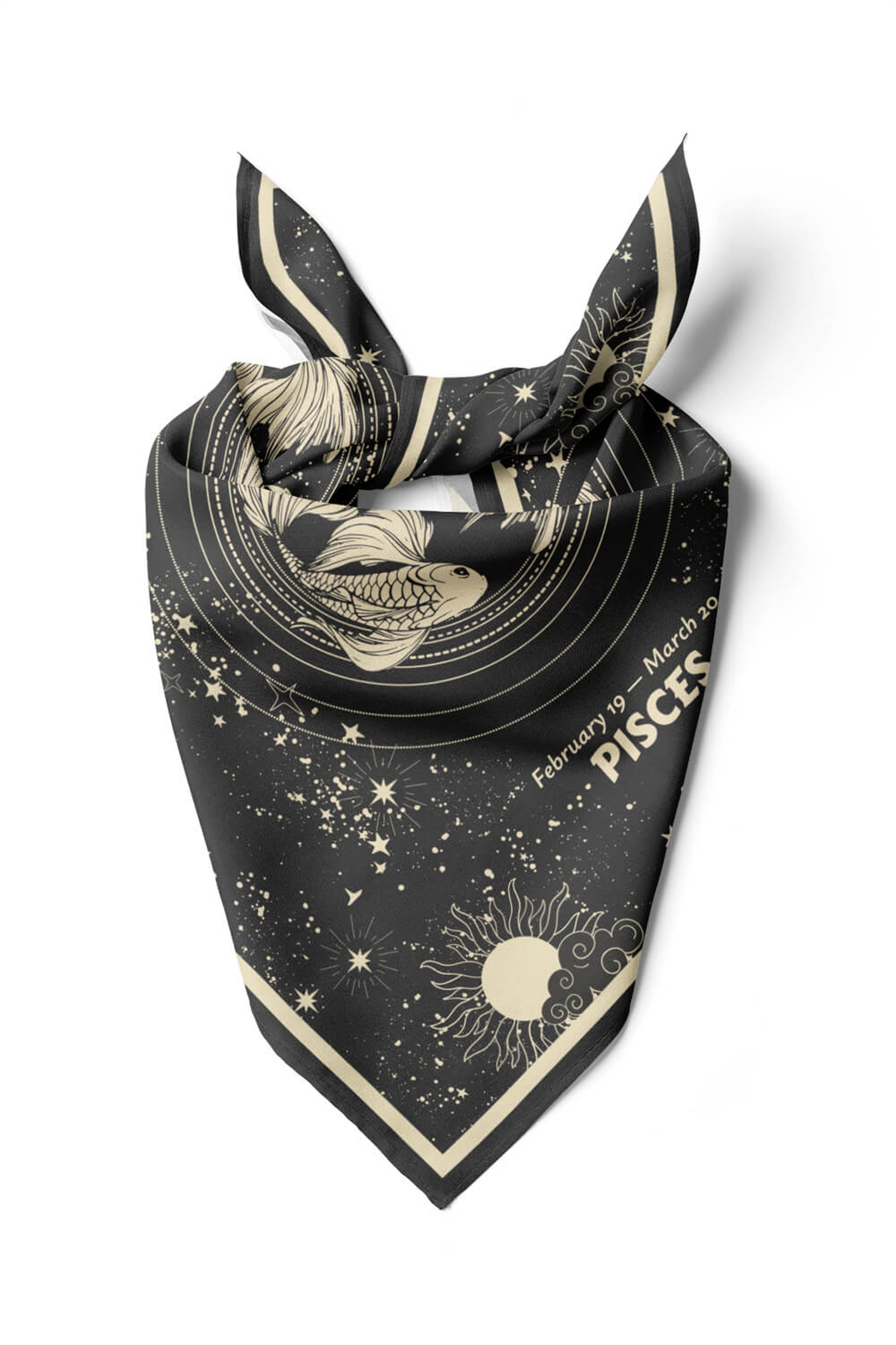 A37 Modabutik Balık Burcu Bandana