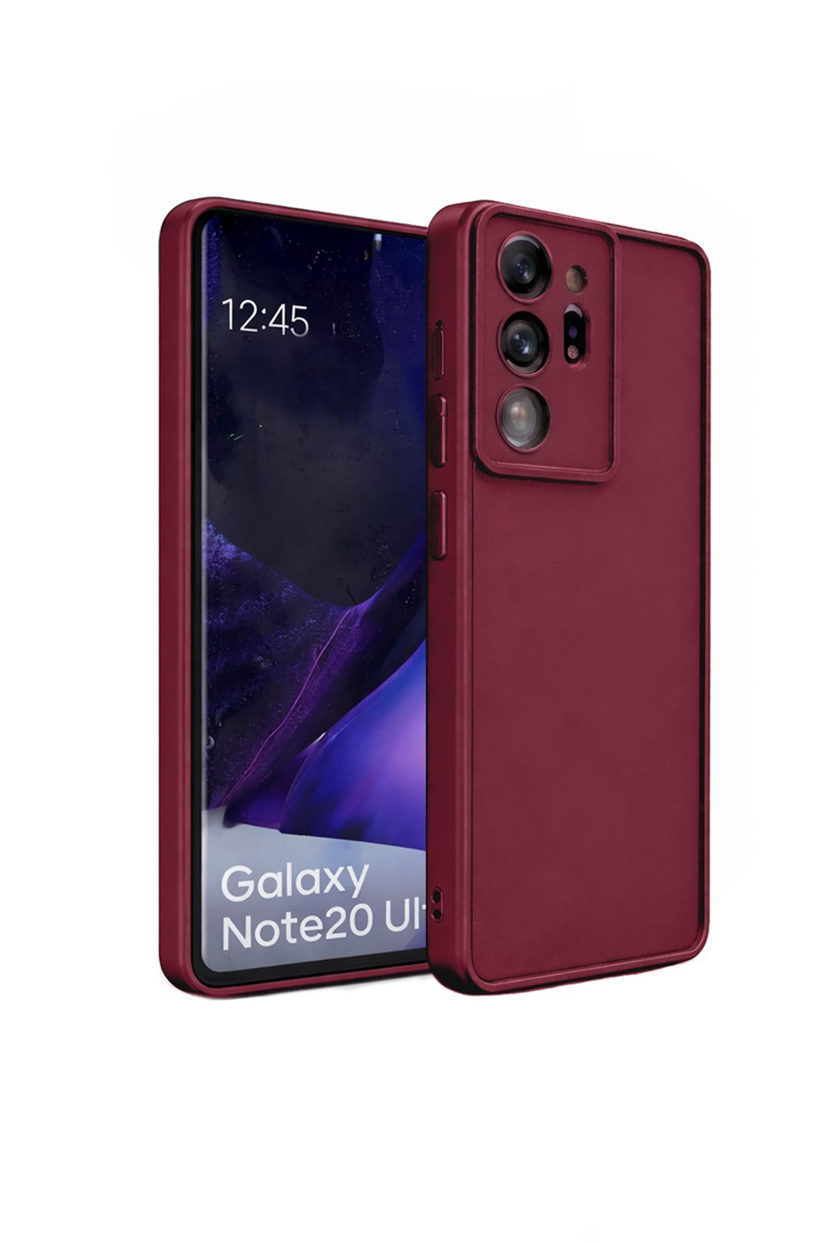 Samsung Galaxy Note 20 Ultra Kılıf – Kamera Çıkıntılı – Mat Silikon Telefon Kılıfı