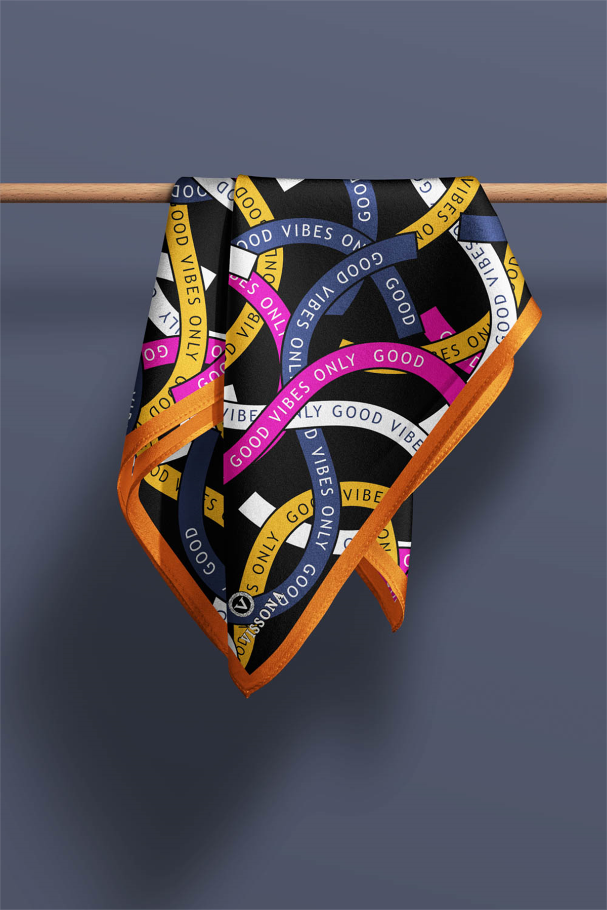 100% Silk Headscarf for Women - 22