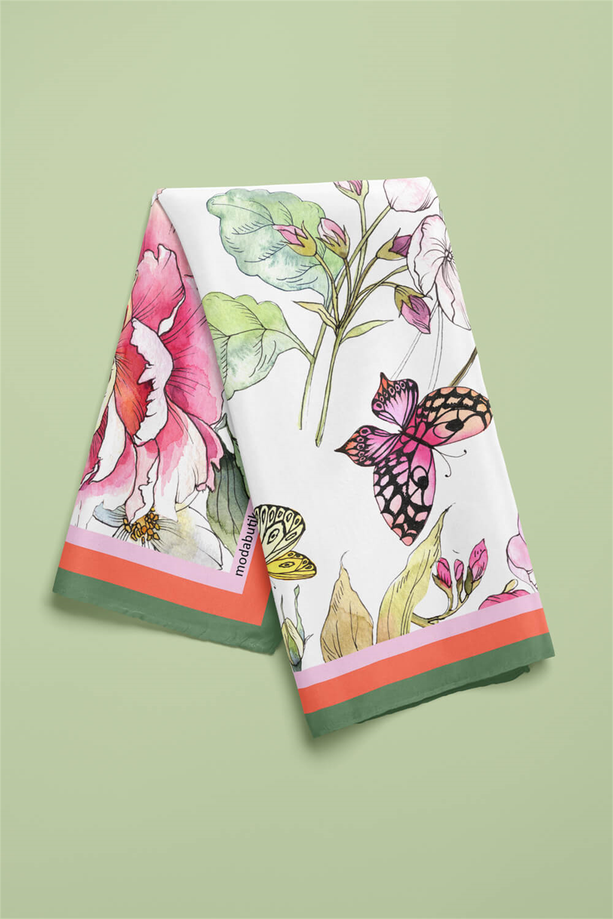 G4 FLORAL TASARIMLI BANDANA