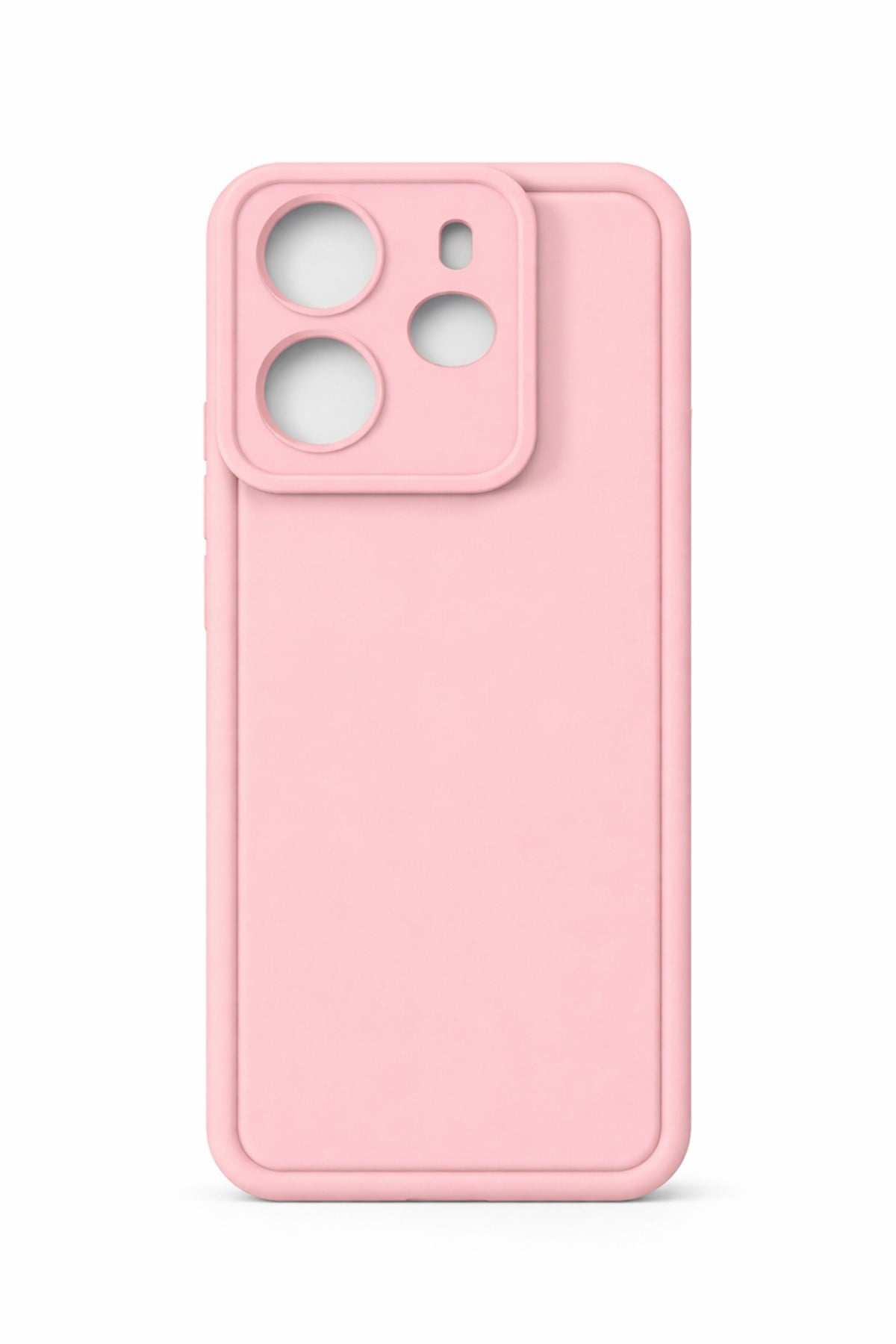 mi Redmi Note 14 Uyumlu Kamera Çıkıntılı Mat Silikon Telefon Kılıfı