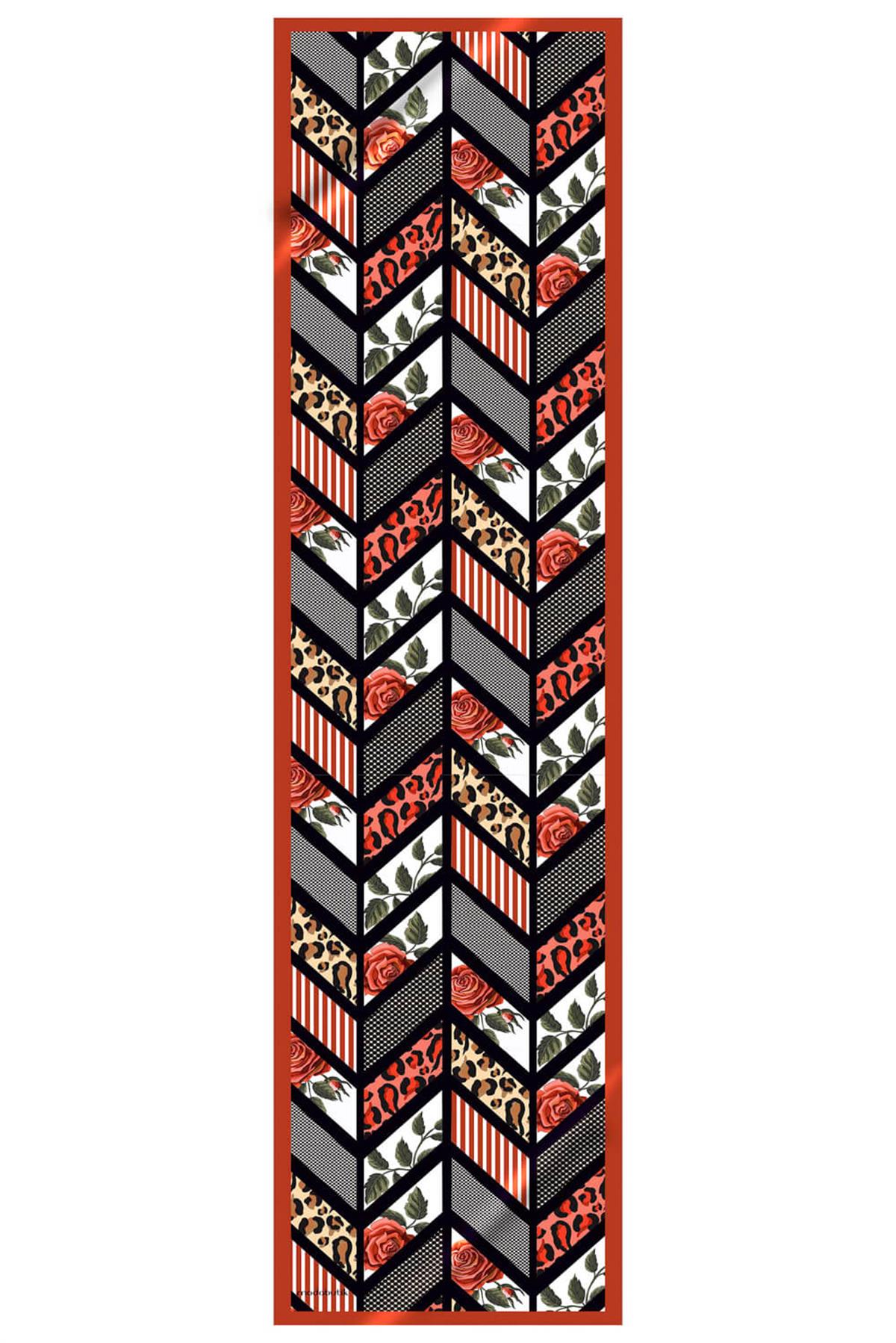 Modabutik Gül Desenli Kadın Fular